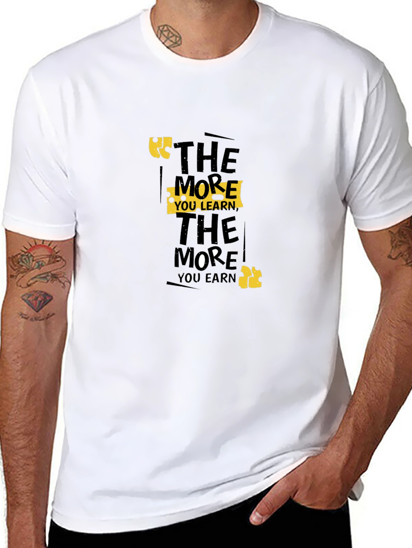 The More You Learn T-Shirt