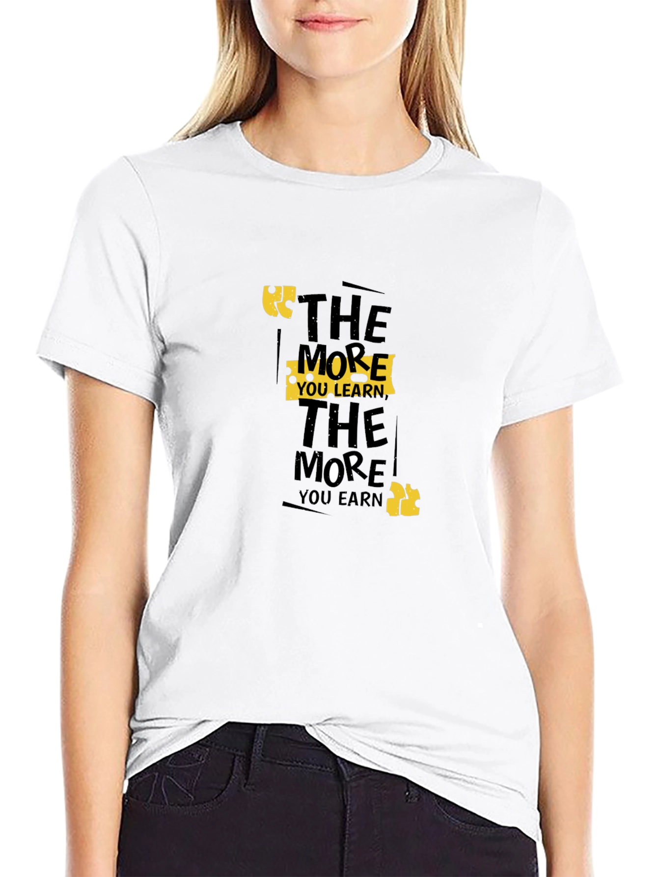 The More You Learn T-Shirt