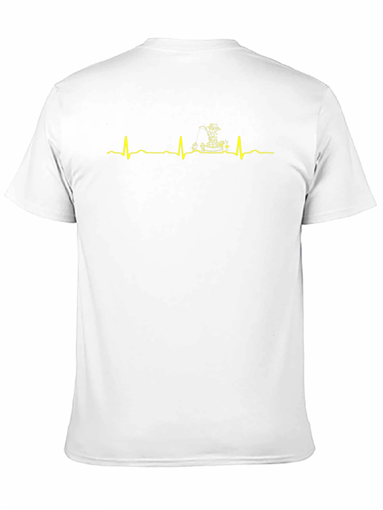 Fishing Heartbeat T-Shirt - Anglers Life Line Tee