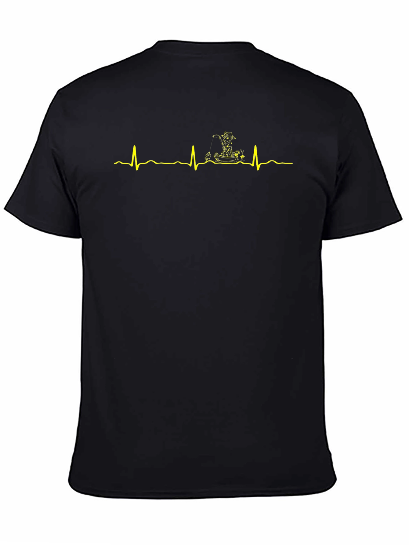 Fishing Heartbeat T-Shirt - Anglers Life Line Tee