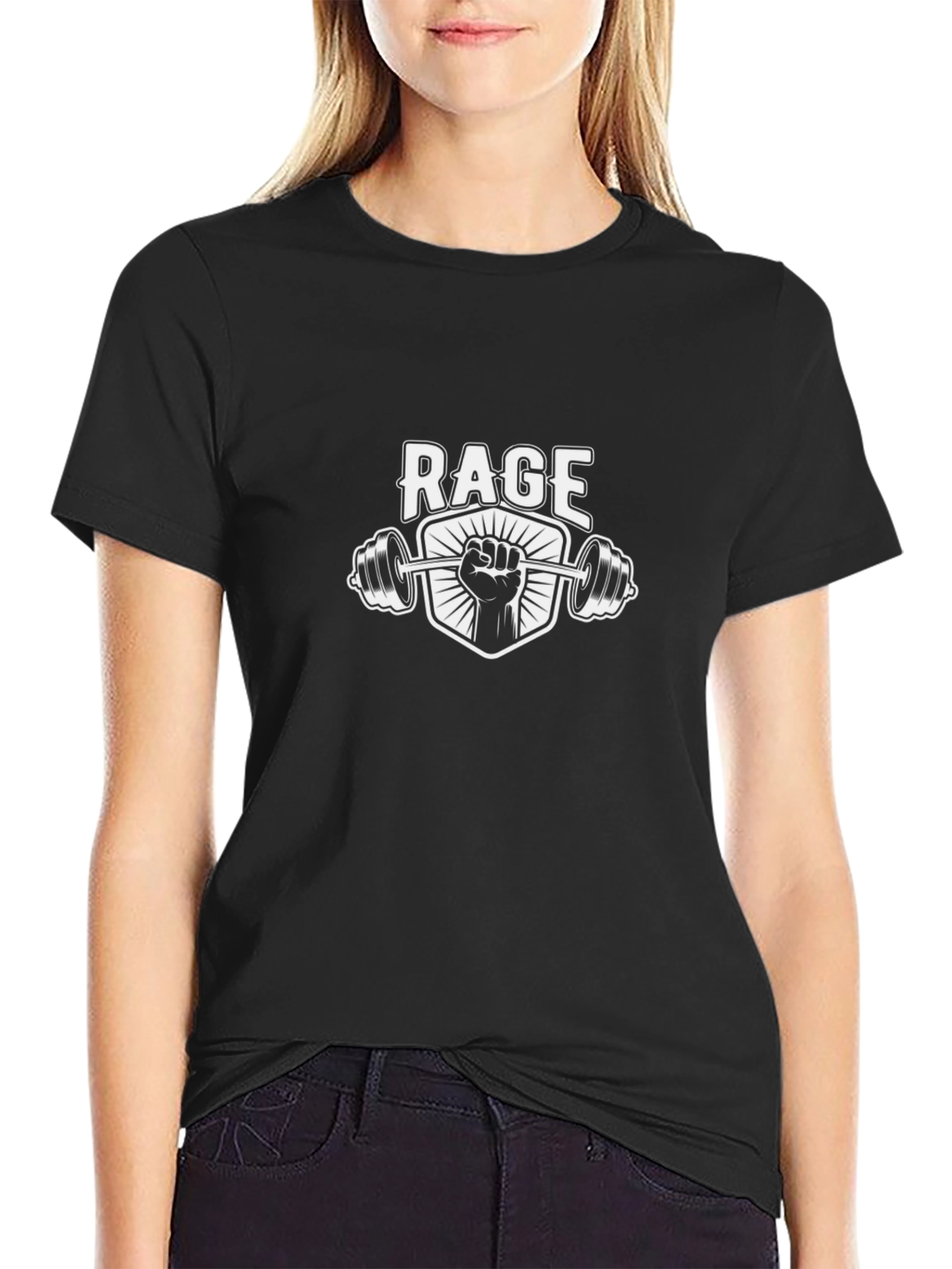 Rage Workout T-Shirt - Black