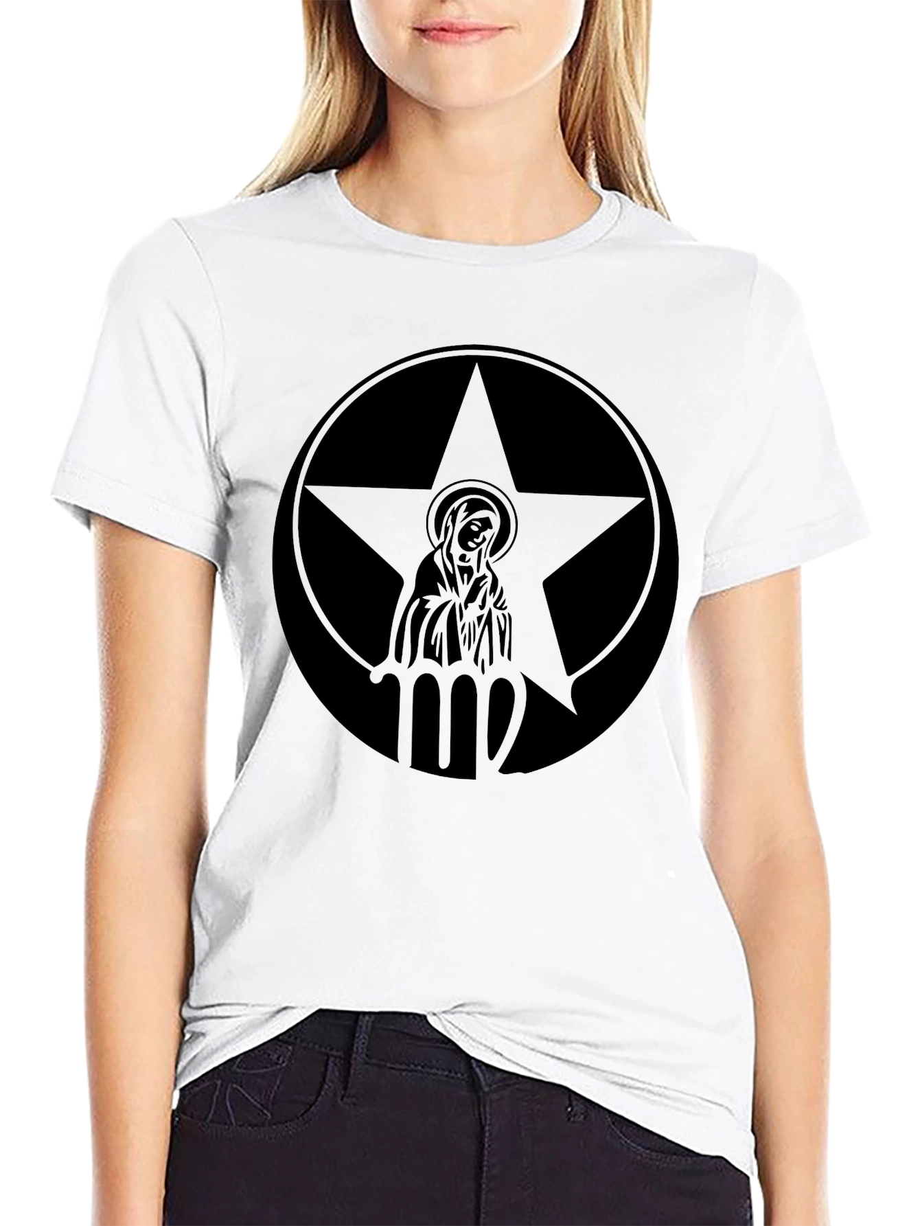 Star Sign Virgo T-Shirt - Black