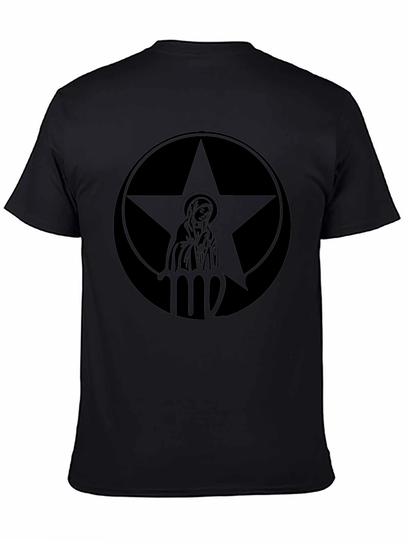 Star Sign Virgo T-Shirt - Black