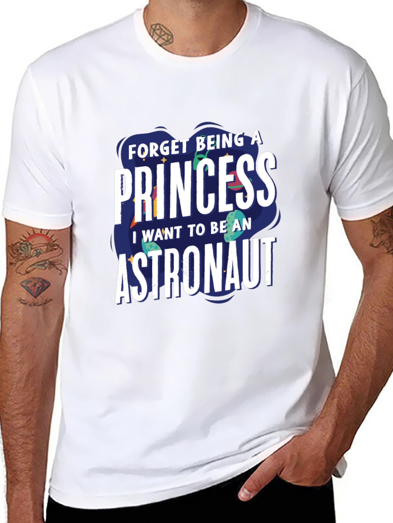 Astronaut Graphic Tee - Princess Dreamer