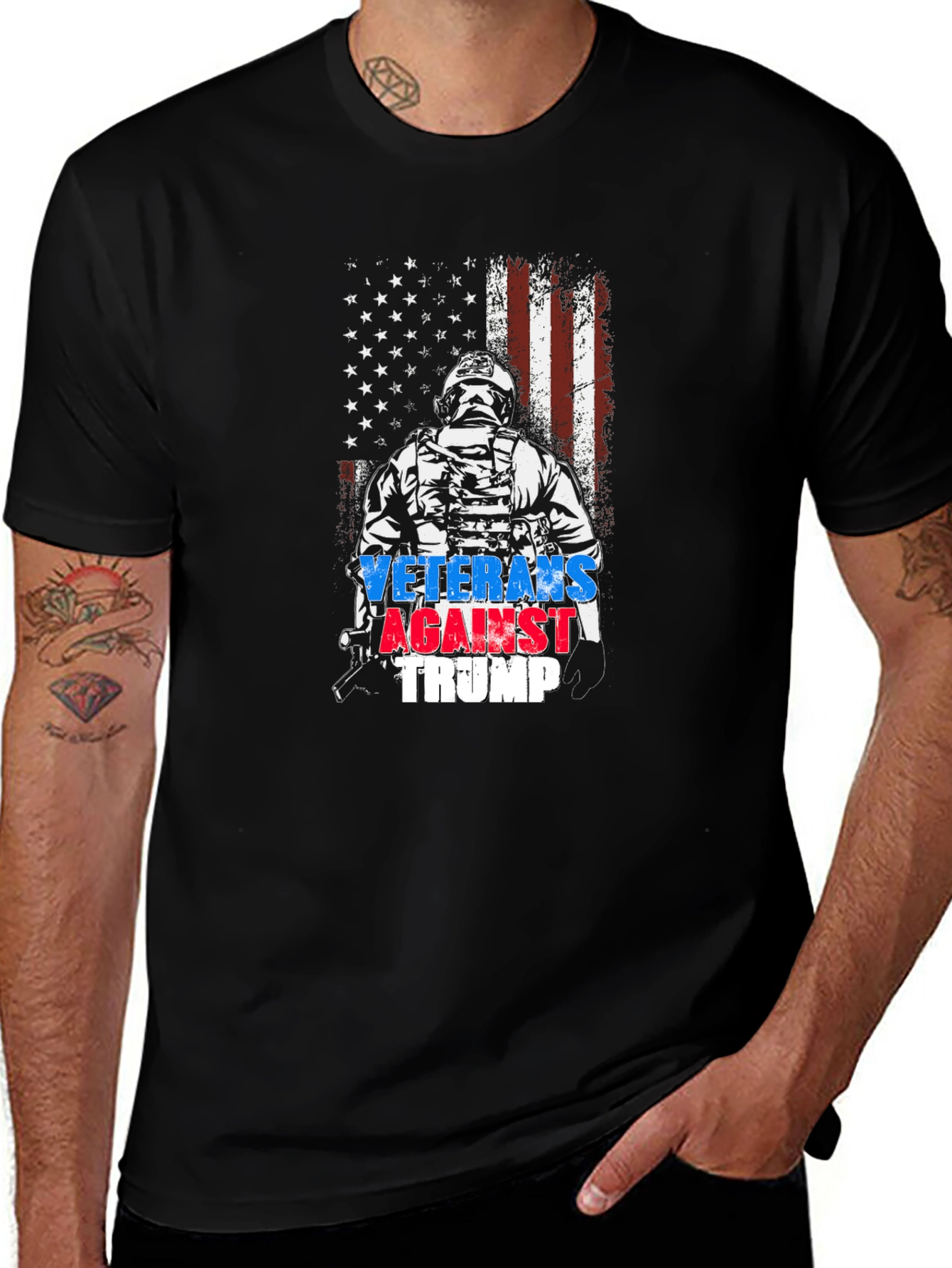 Veterans Against Trump T-Shirt