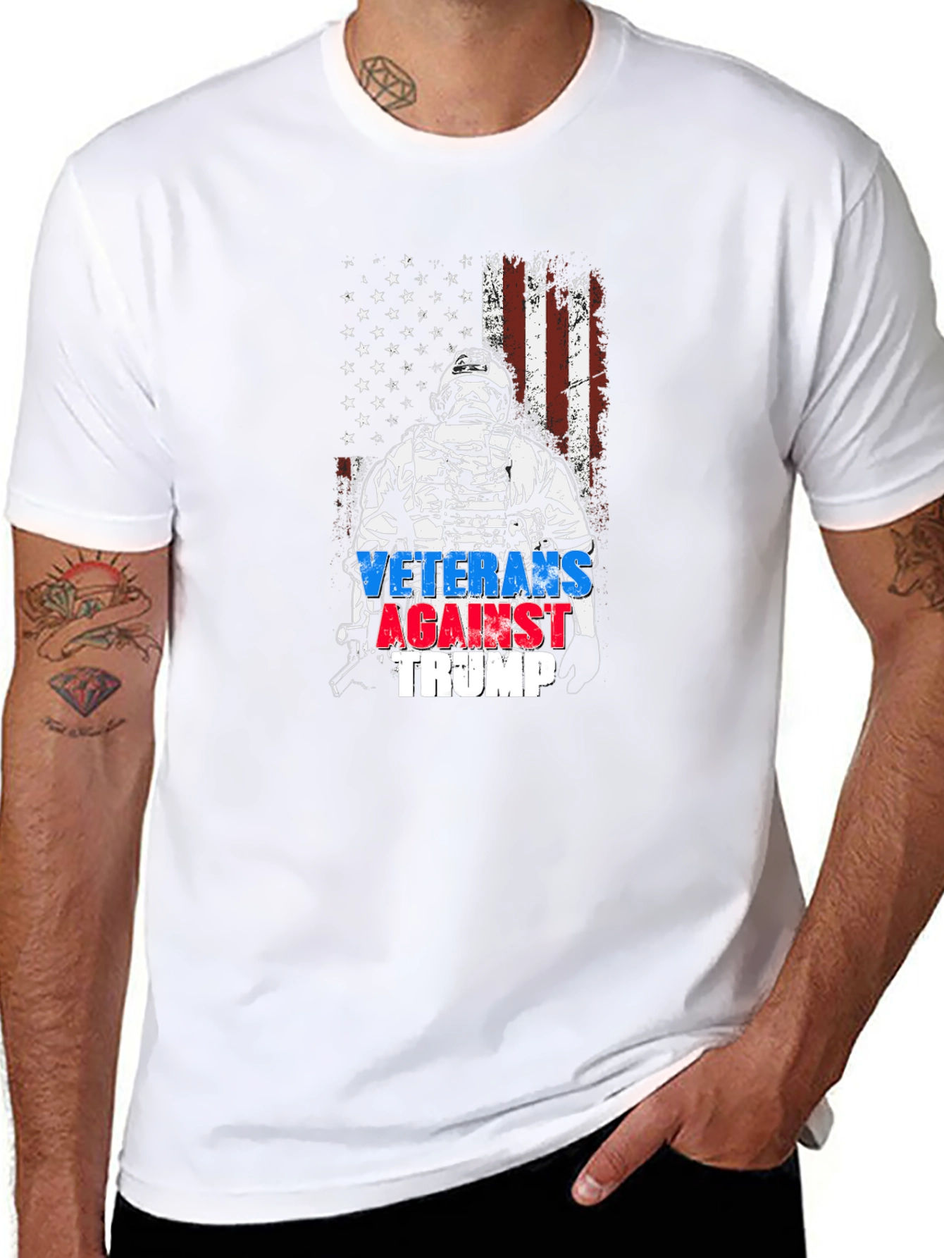 Veterans Against Trump T-Shirt