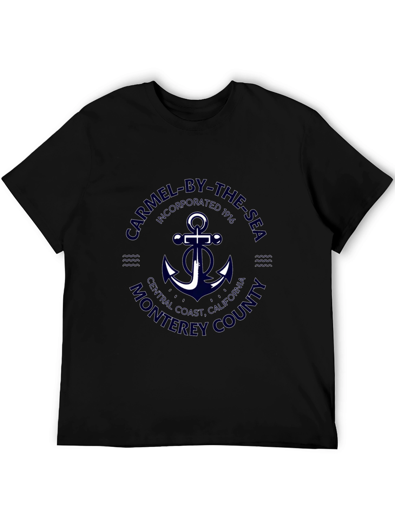 Carmel-by-the-Sea T-Shirt Anchor Design