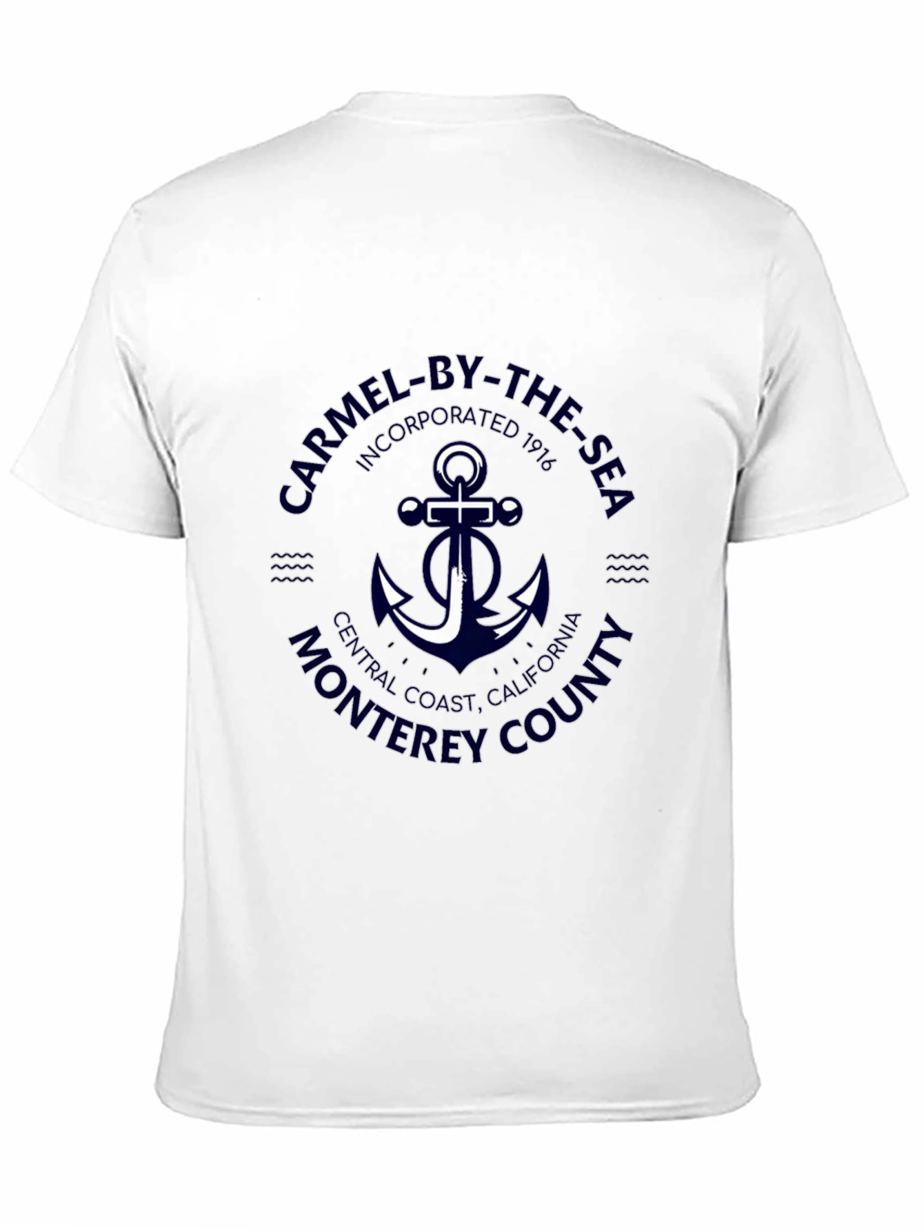 Carmel-by-the-Sea T-Shirt Anchor Design