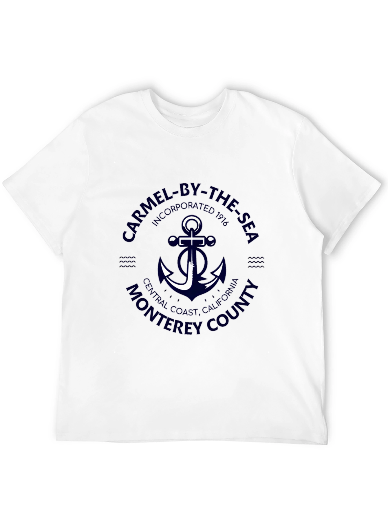 Carmel-by-the-Sea T-Shirt Anchor Design