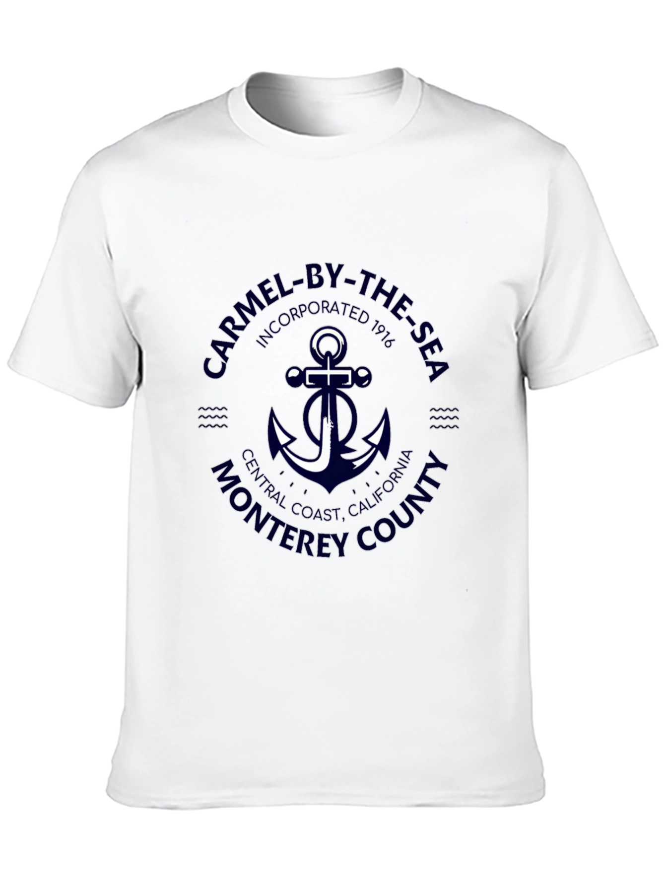 Carmel-by-the-Sea T-Shirt Anchor Design