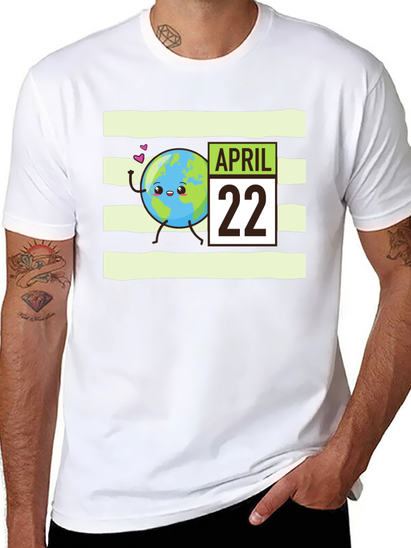 Earth Day April 22 Graphic Tee