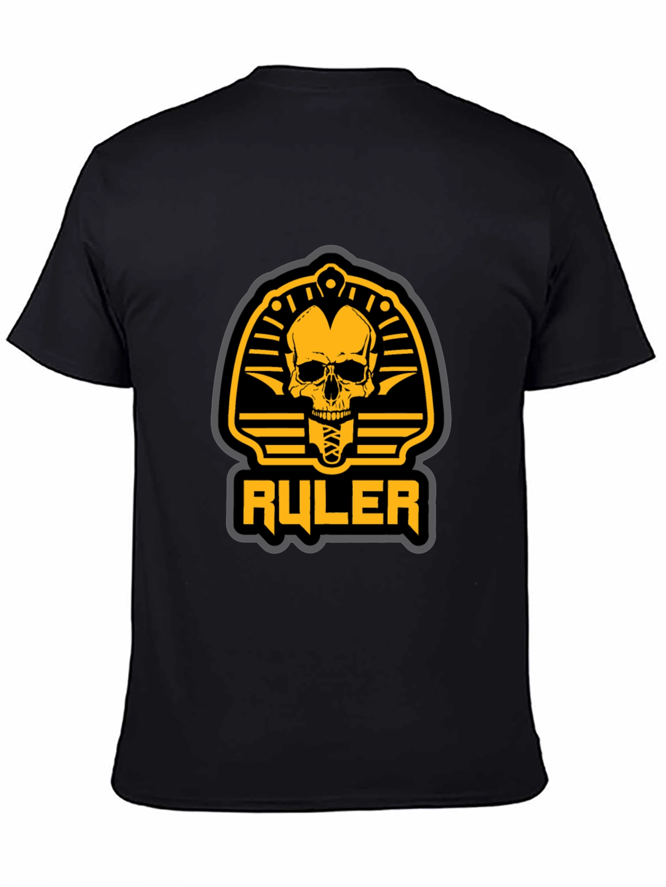 Skull Pharaoh Ruler Graphic Tee