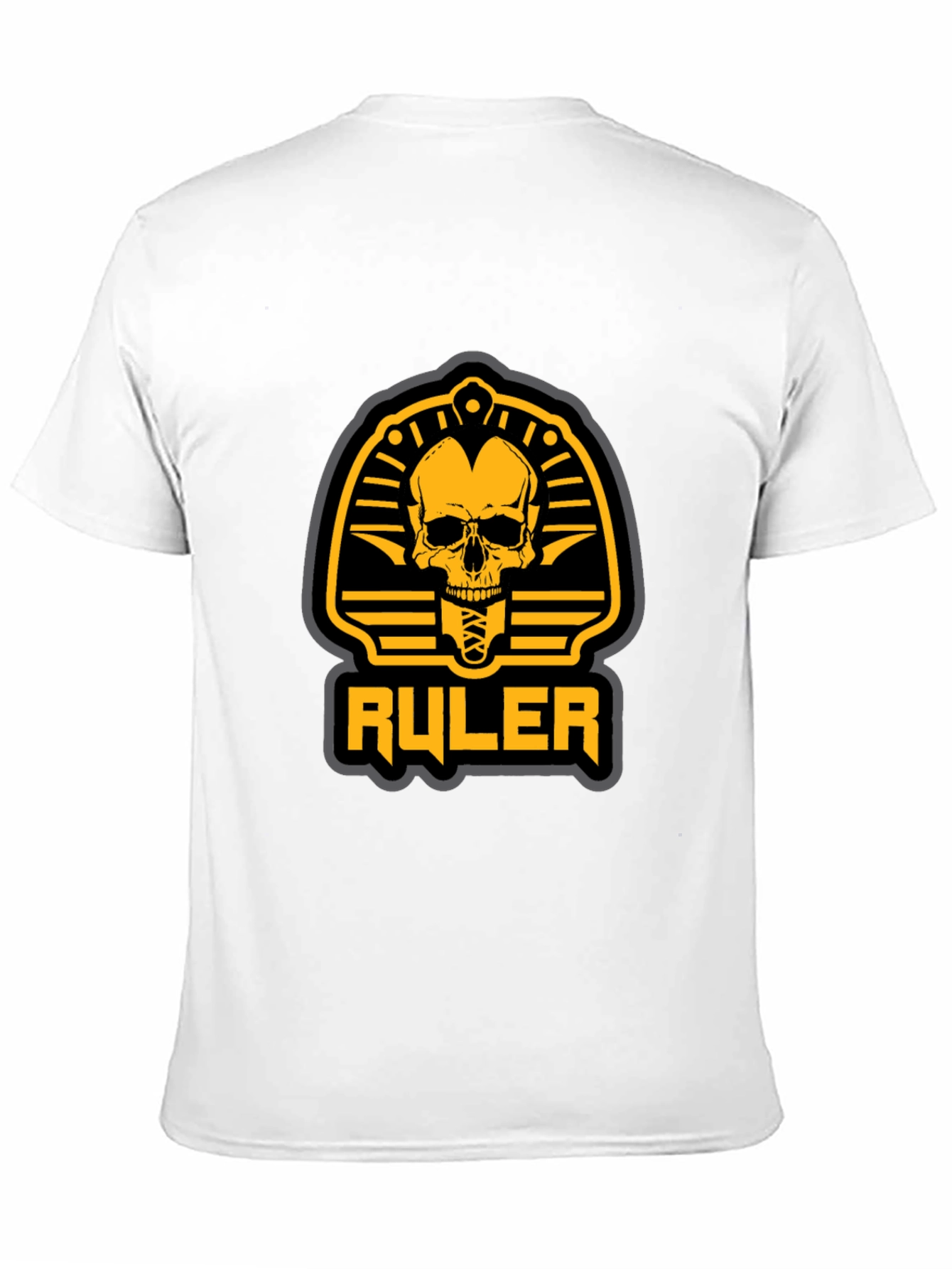 Skull Pharaoh Ruler Graphic Tee