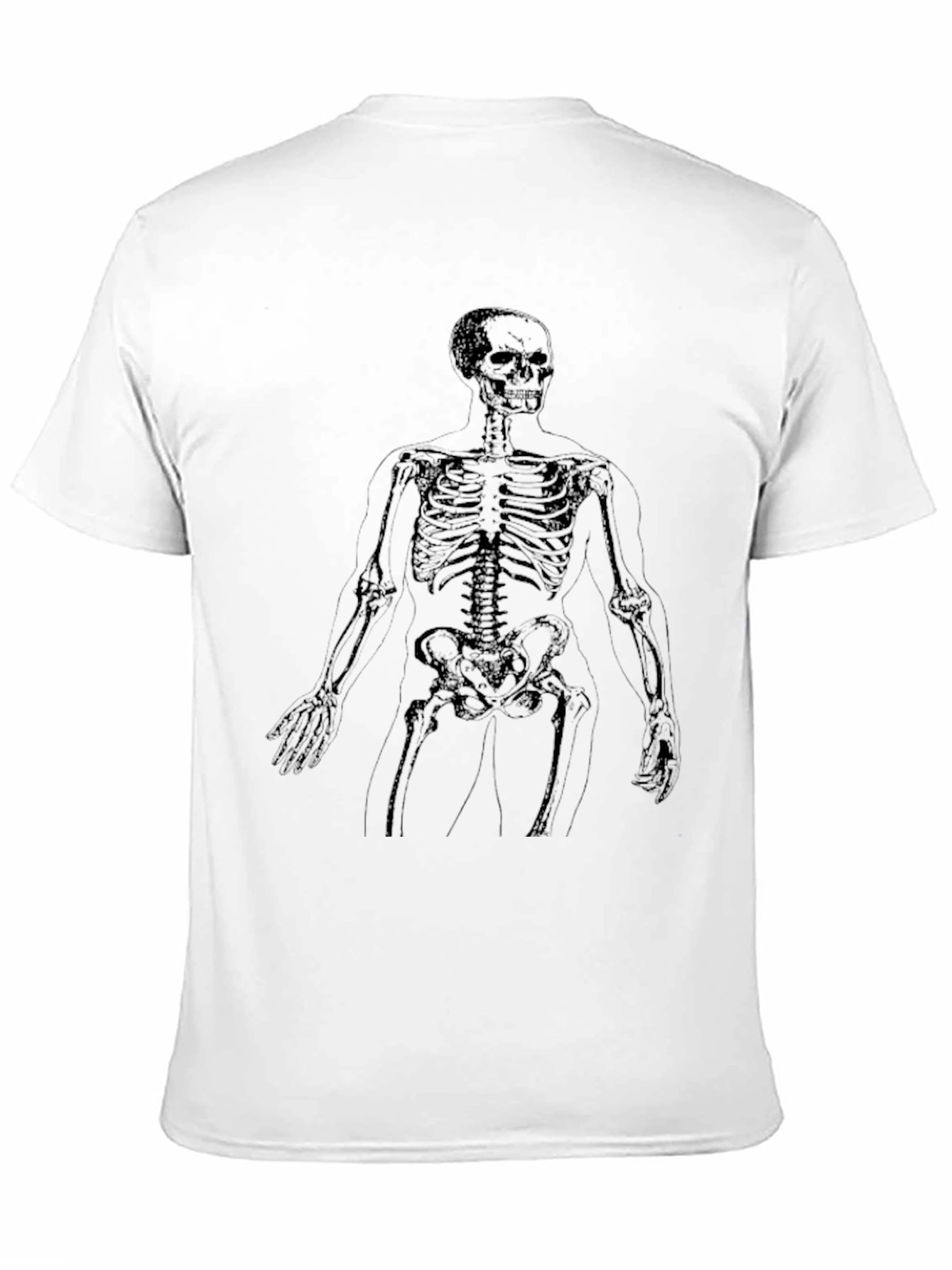 Skeleton Graphic T-Shirt - Black