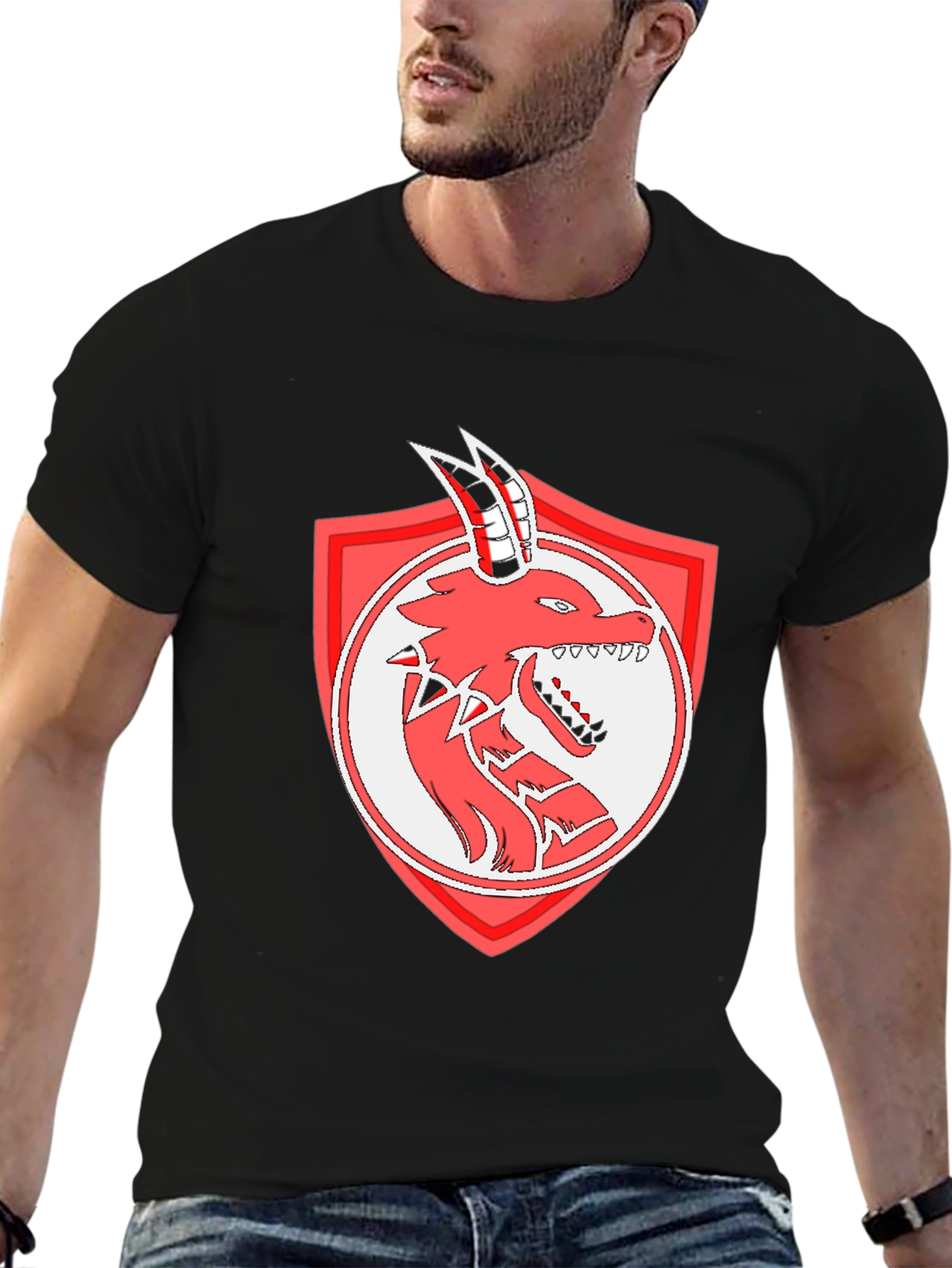 Dragon Emblem Black T-Shirt