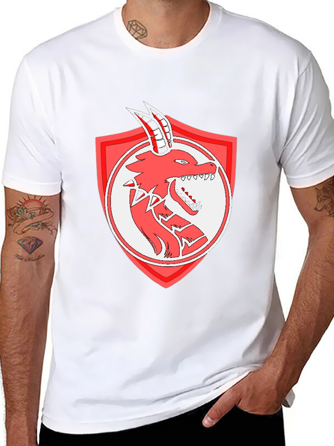 Dragon Emblem Black T-Shirt