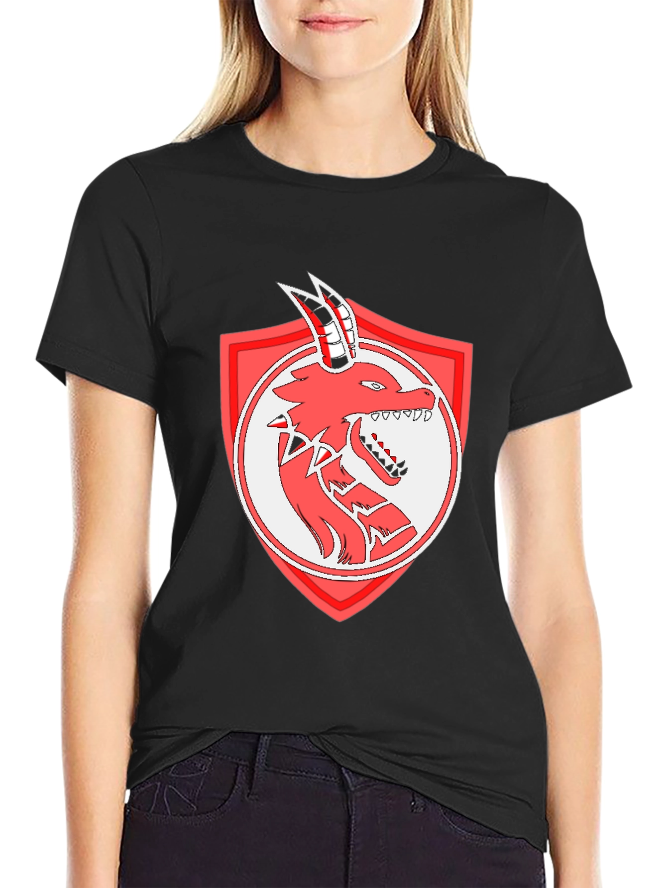 Dragon Emblem Black T-Shirt