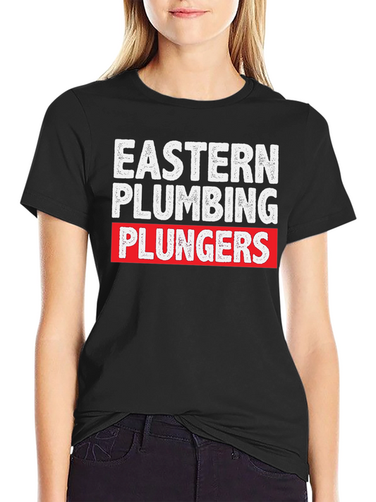 Eastern Plumbing Plungers Black T-Shirt