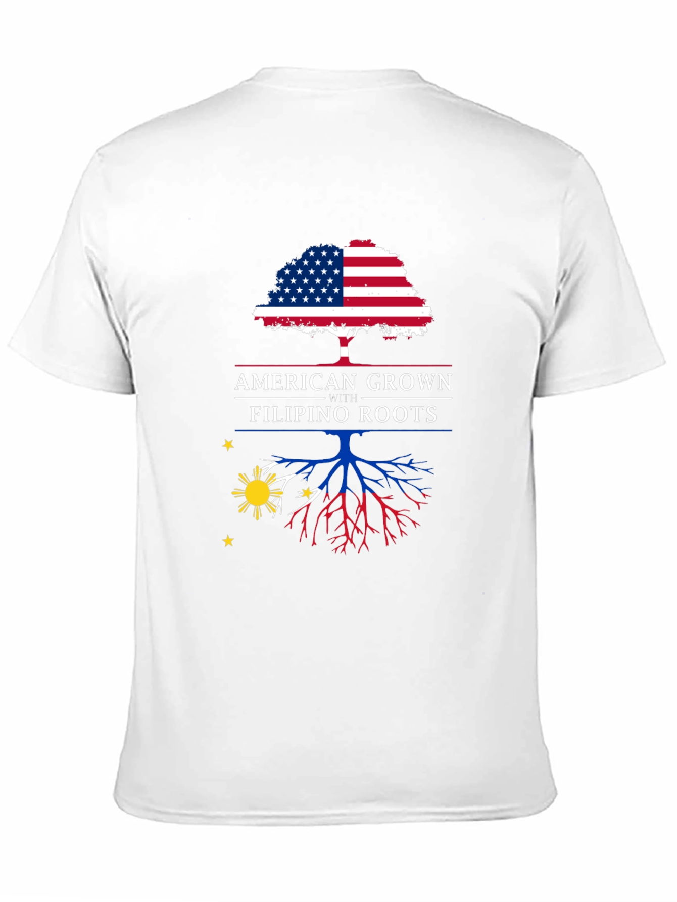 American Grown with Filipino Roots T-Shirt