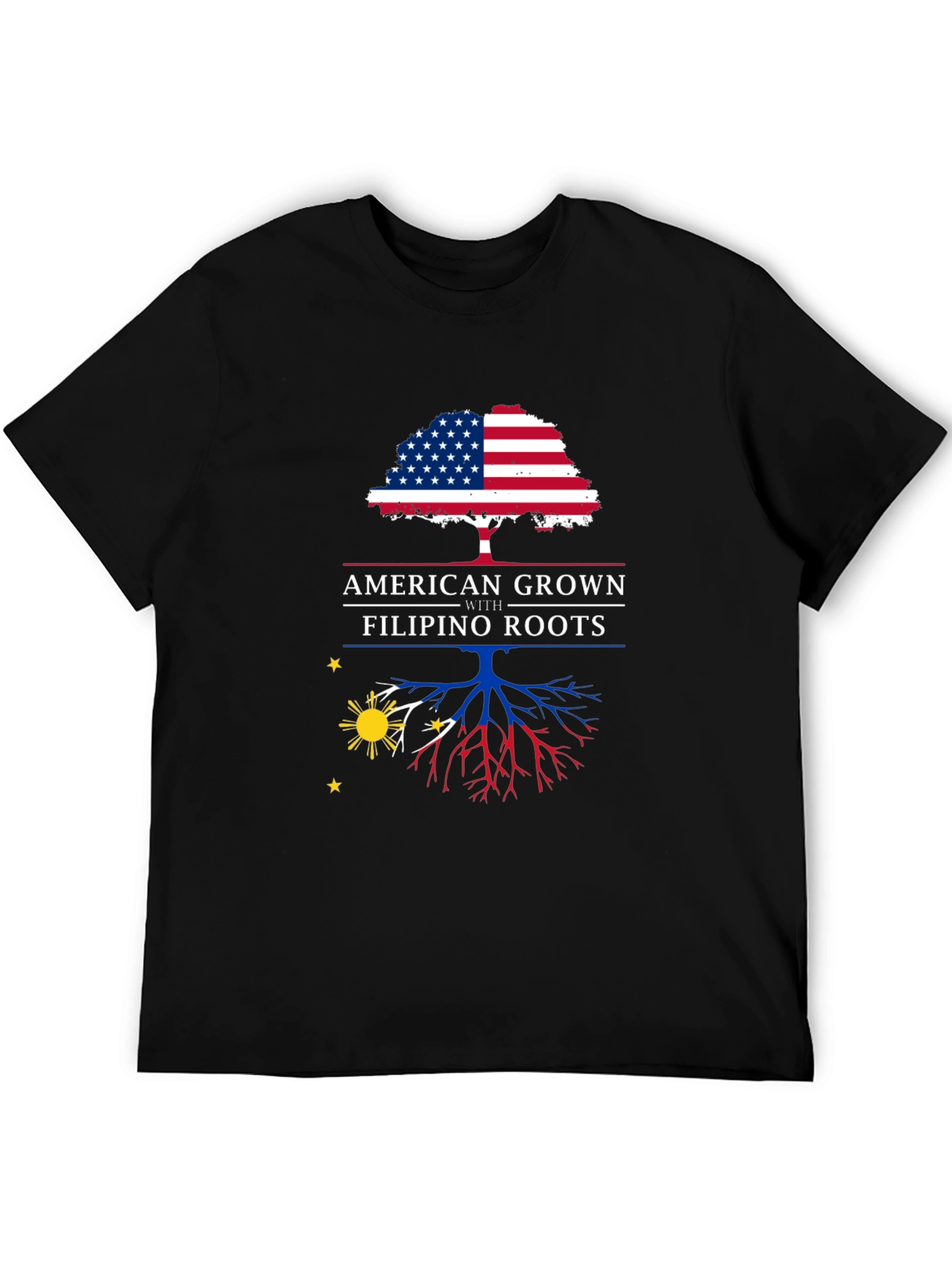 American Grown with Filipino Roots T-Shirt