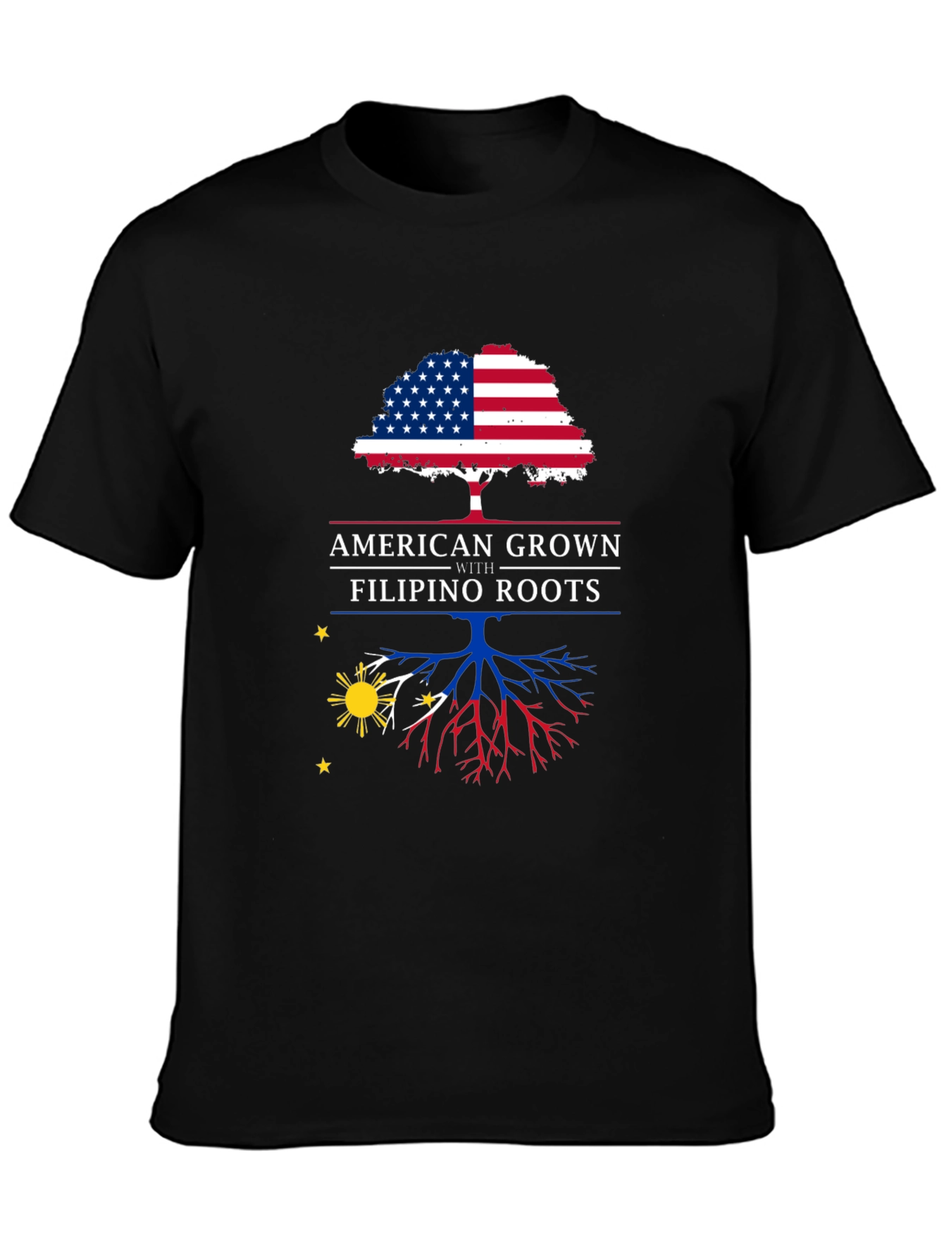 American Grown with Filipino Roots T-Shirt