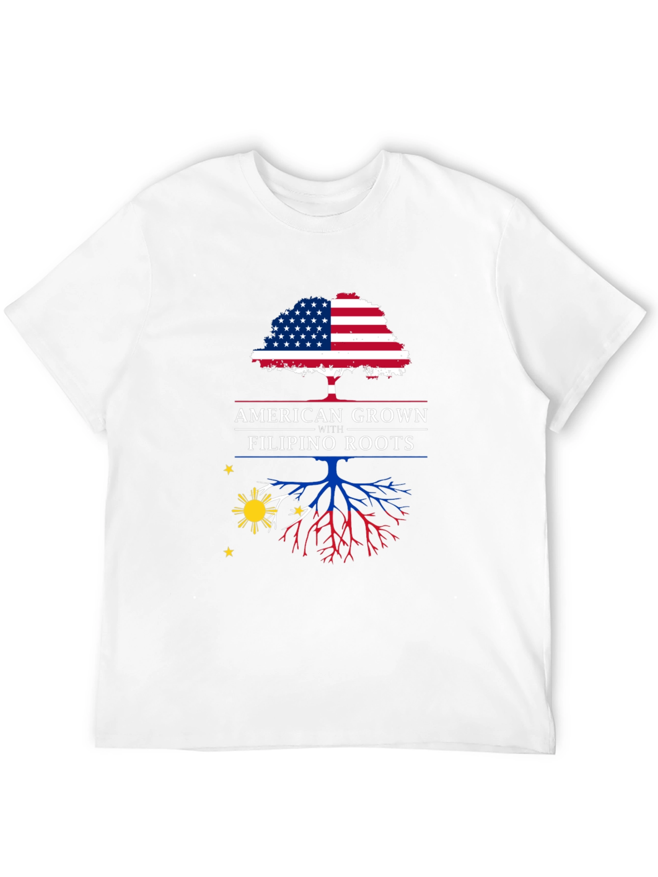 American Grown with Filipino Roots T-Shirt