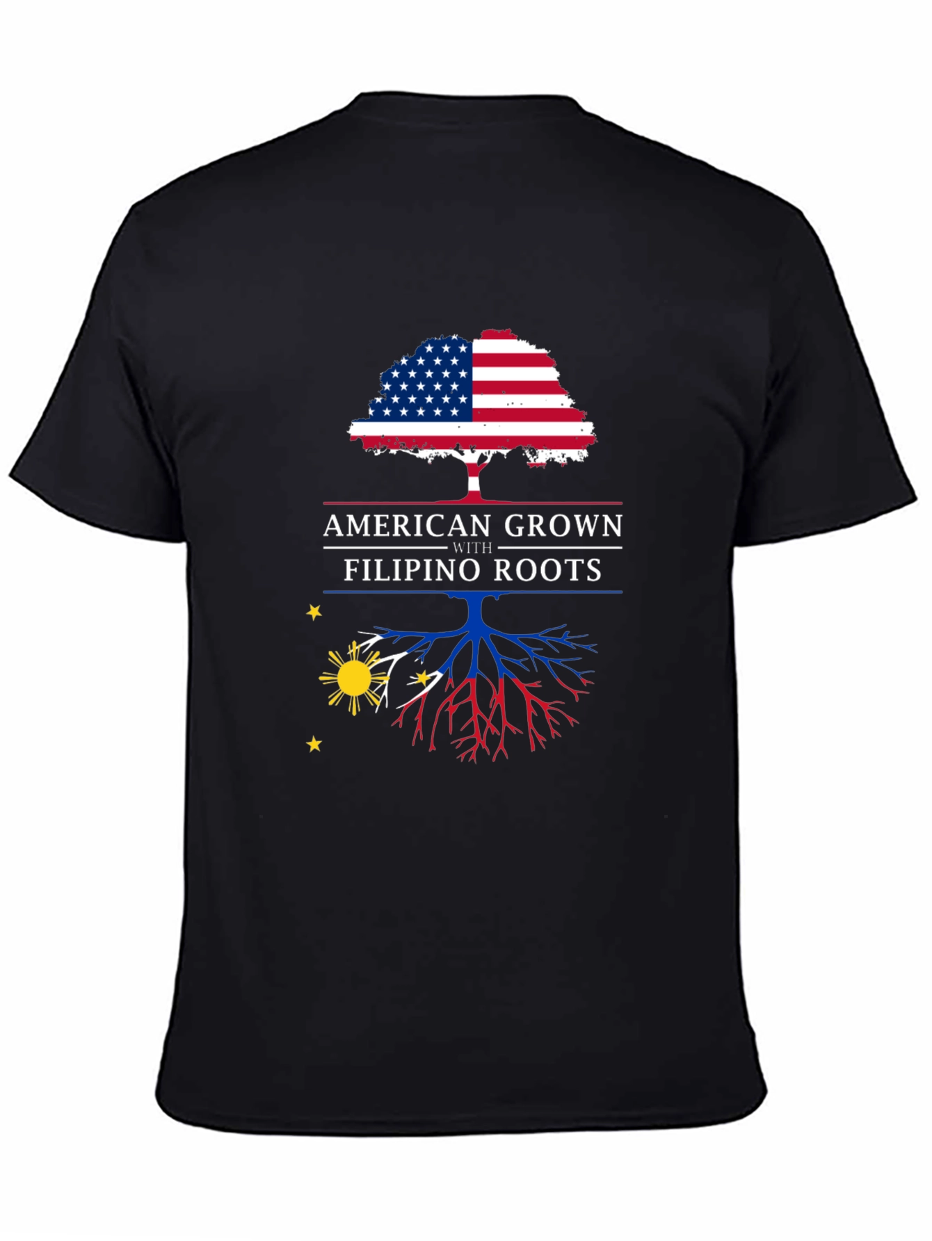 American Grown with Filipino Roots T-Shirt