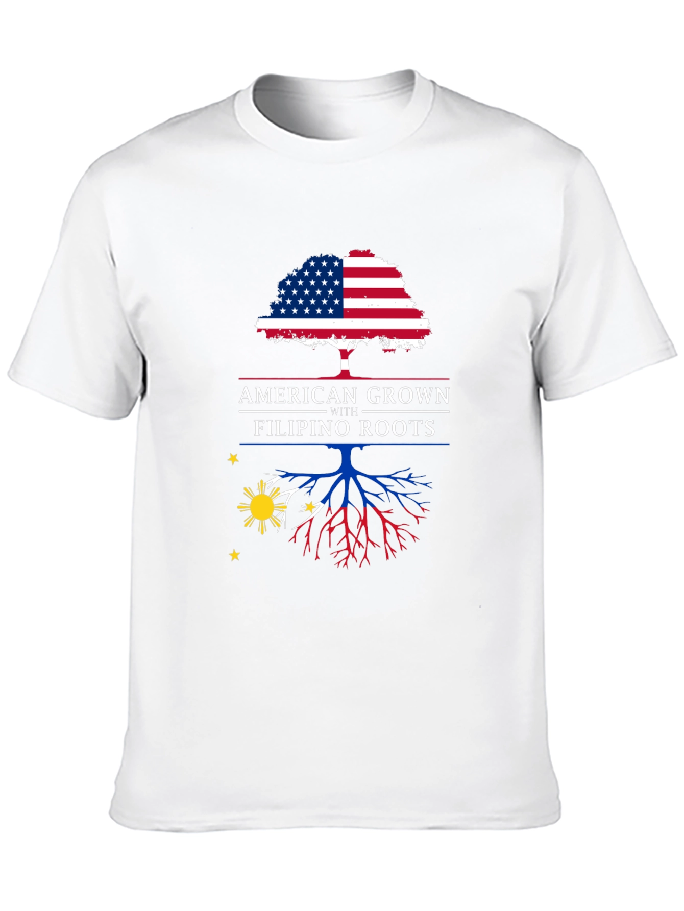 American Grown with Filipino Roots T-Shirt