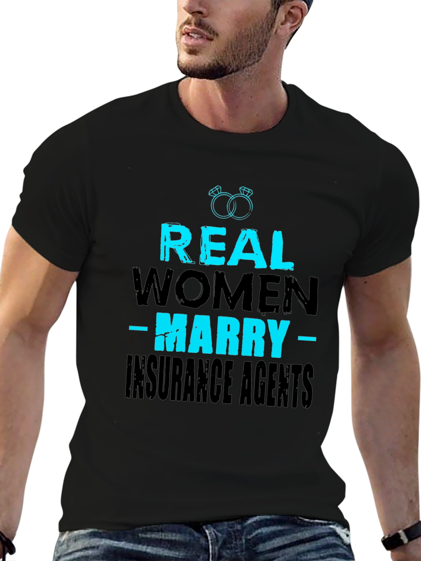Real Women Marry Insurance Agents T-Shirt