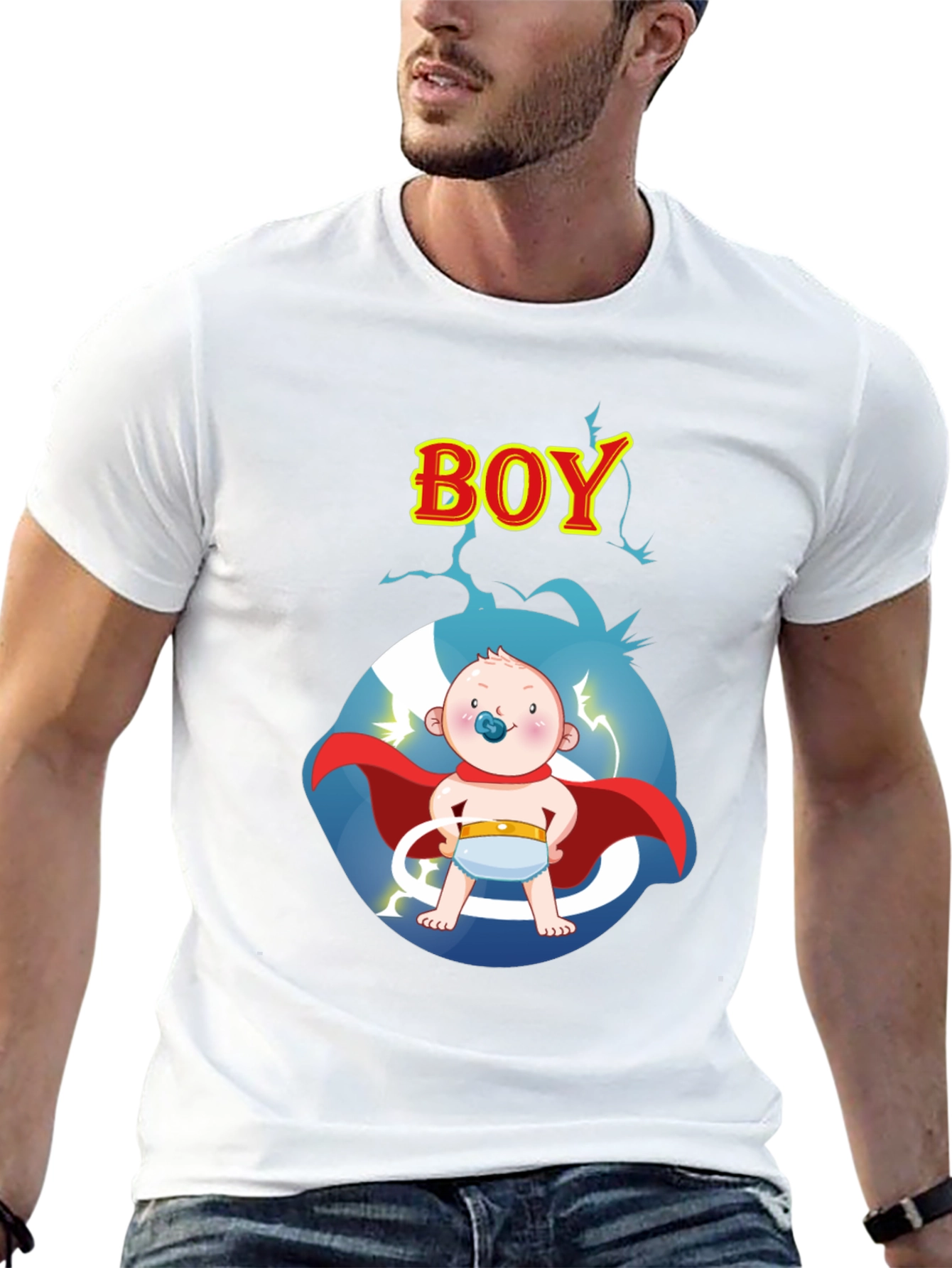 Super Baby Boy Graphic T-Shirt