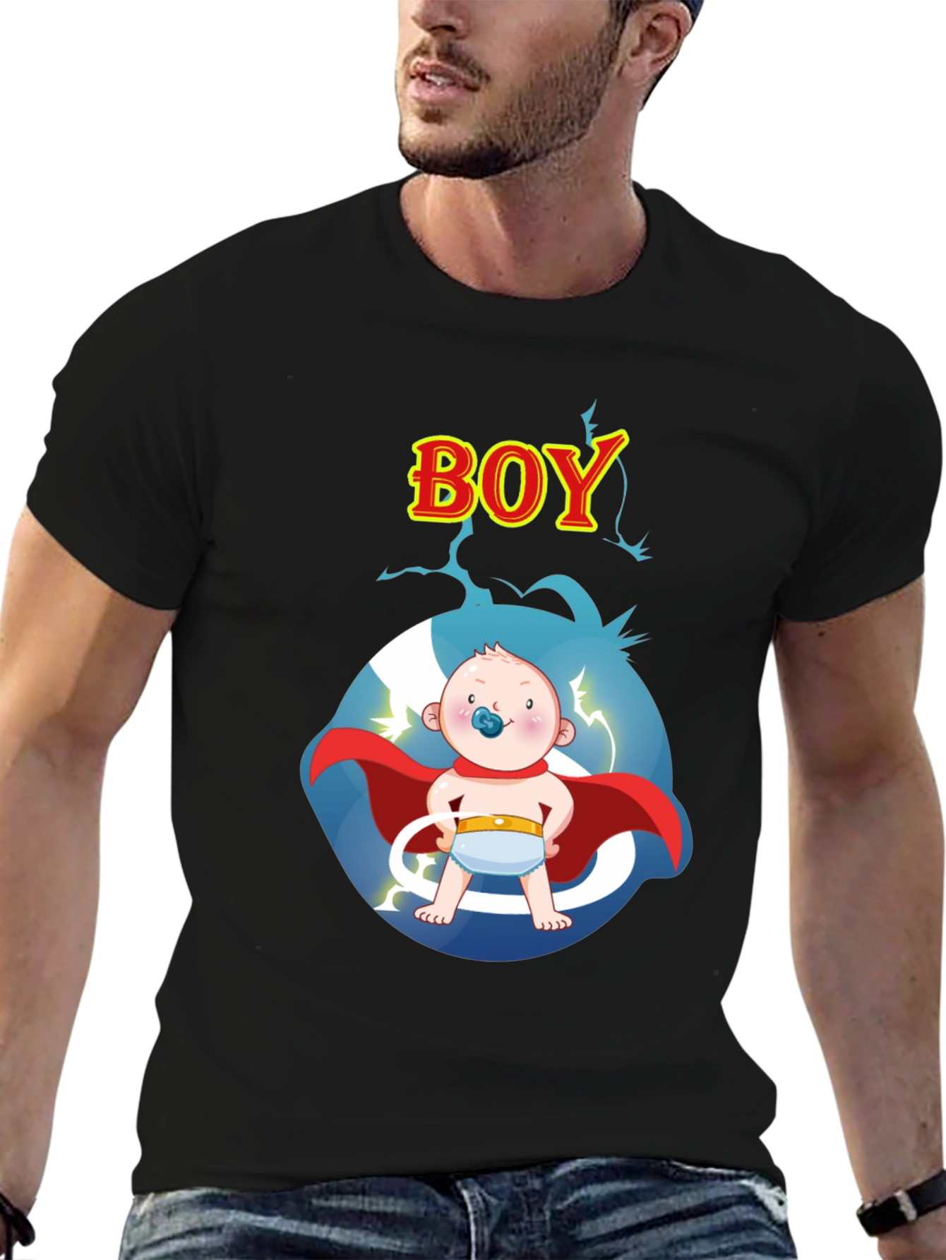Super Baby Boy Graphic T-Shirt