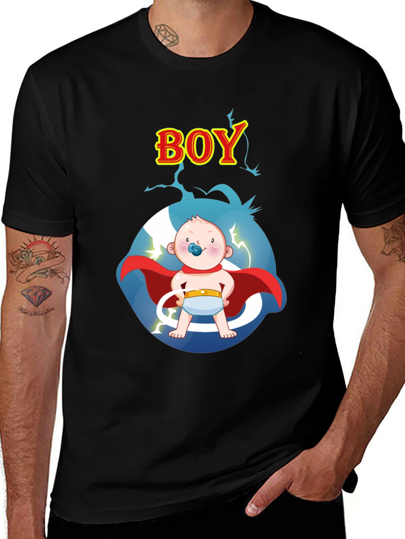 Super Baby Boy Graphic T-Shirt