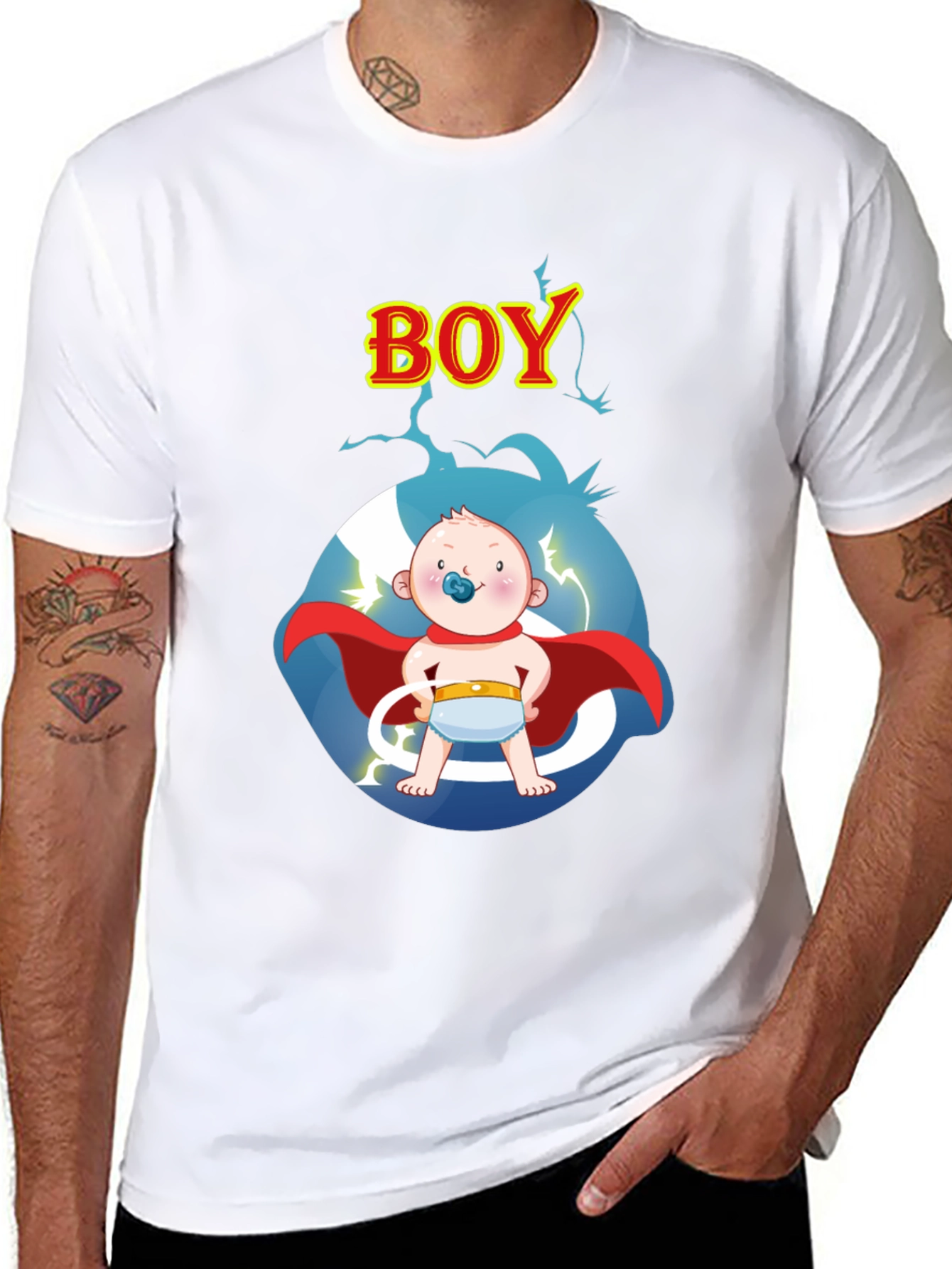 Super Baby Boy Graphic T-Shirt