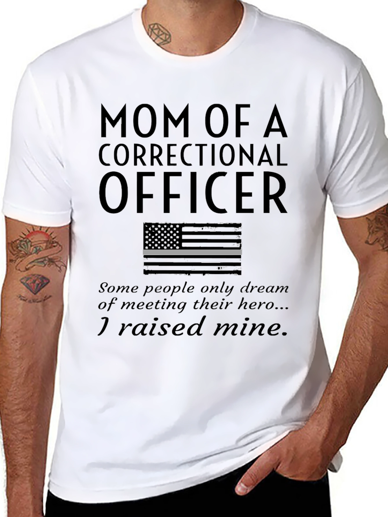 Mom Of A Correctional Officer T-Shirt
