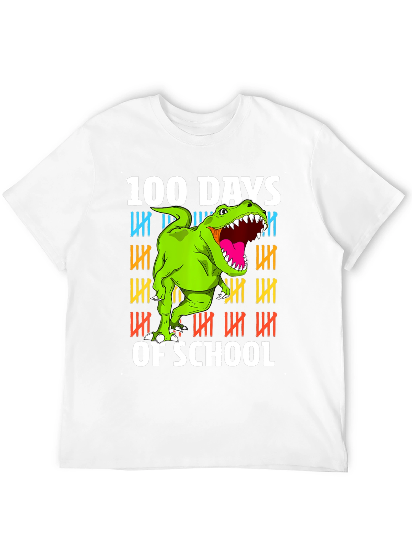 100 Days of School Dinosaur T-Shirt