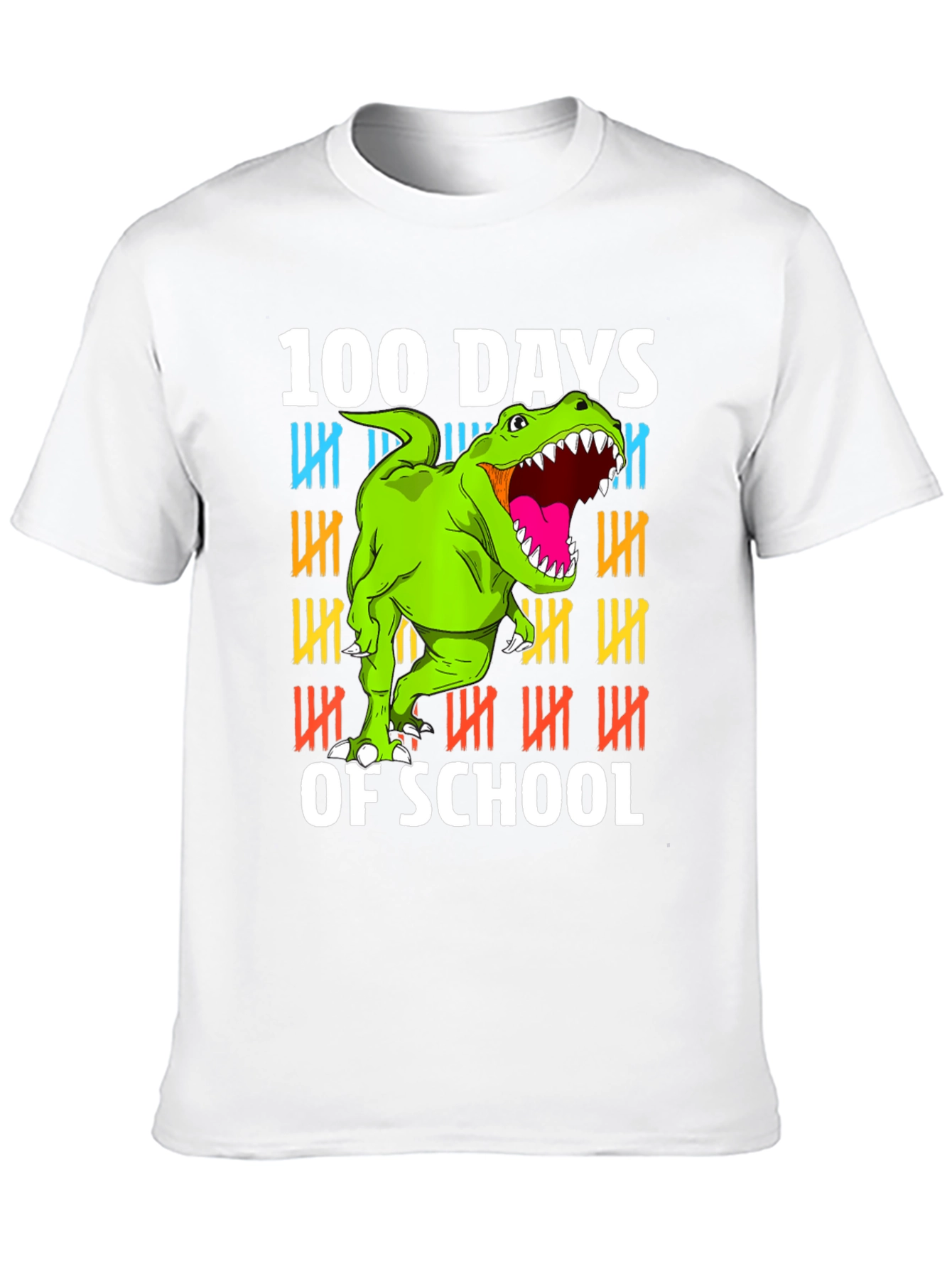 100 Days of School Dinosaur T-Shirt