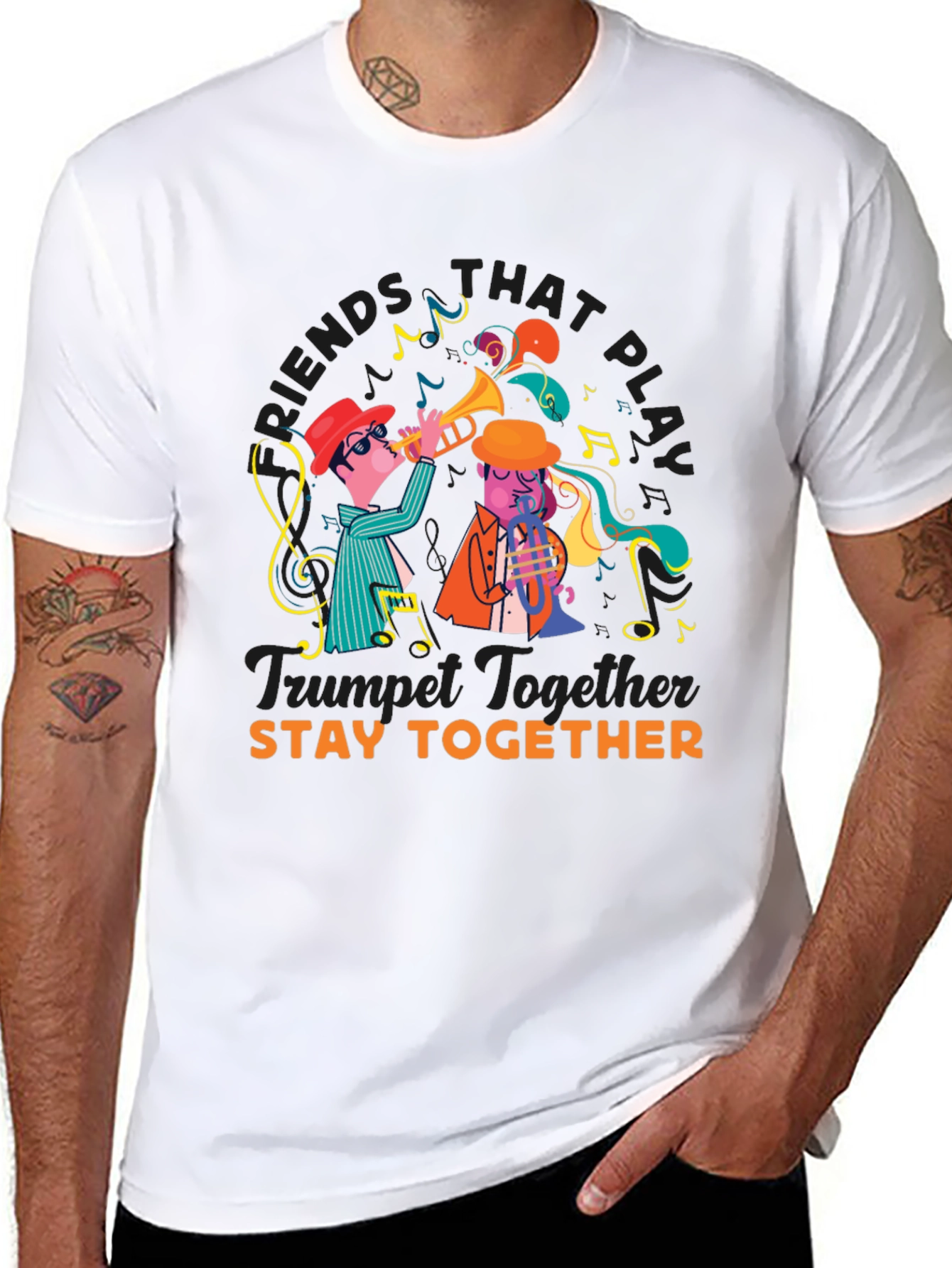Musical Friends Graphic Tee