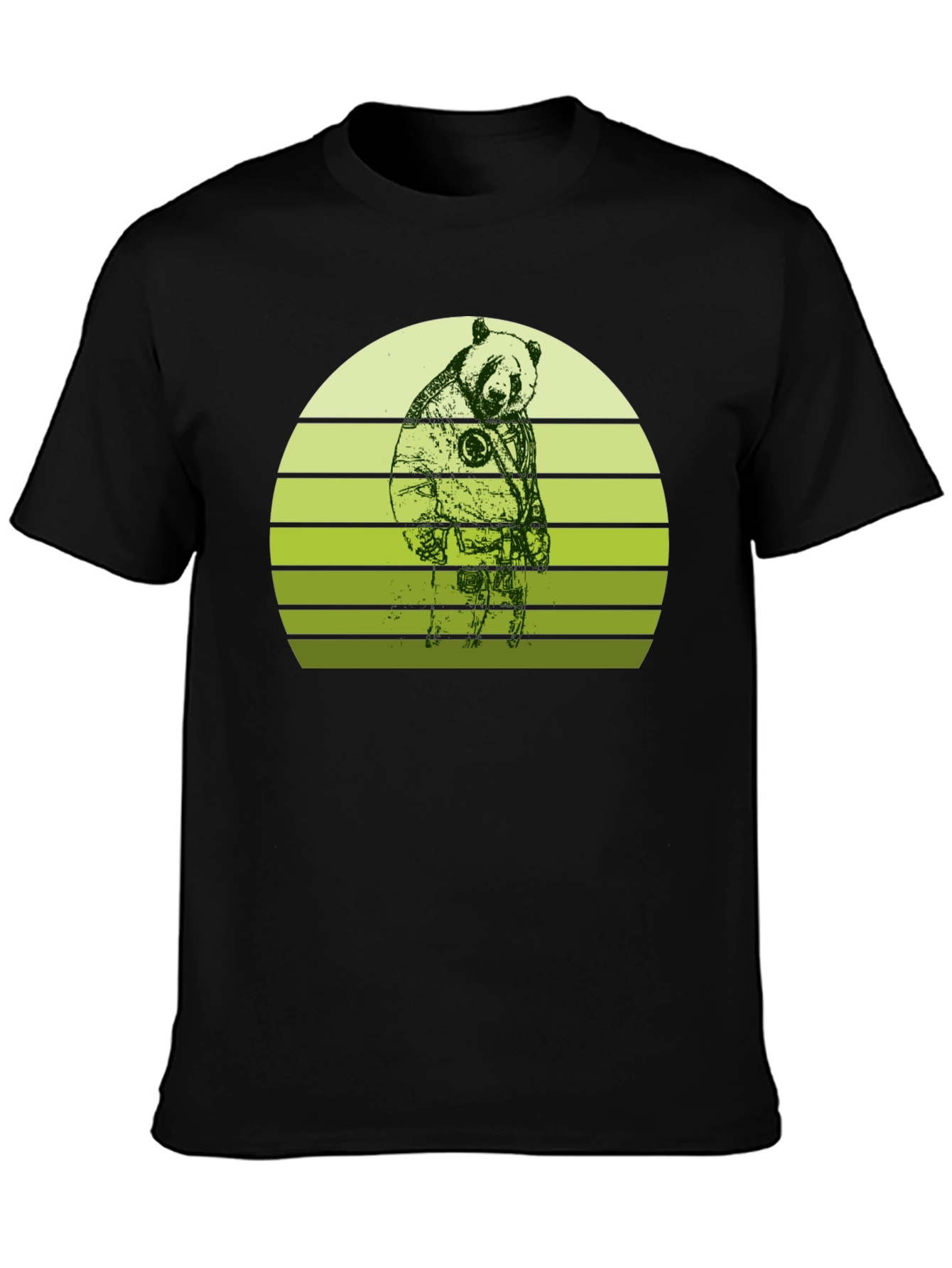 Astronaut Panda T-Shirt - Unique Graphic Tee
