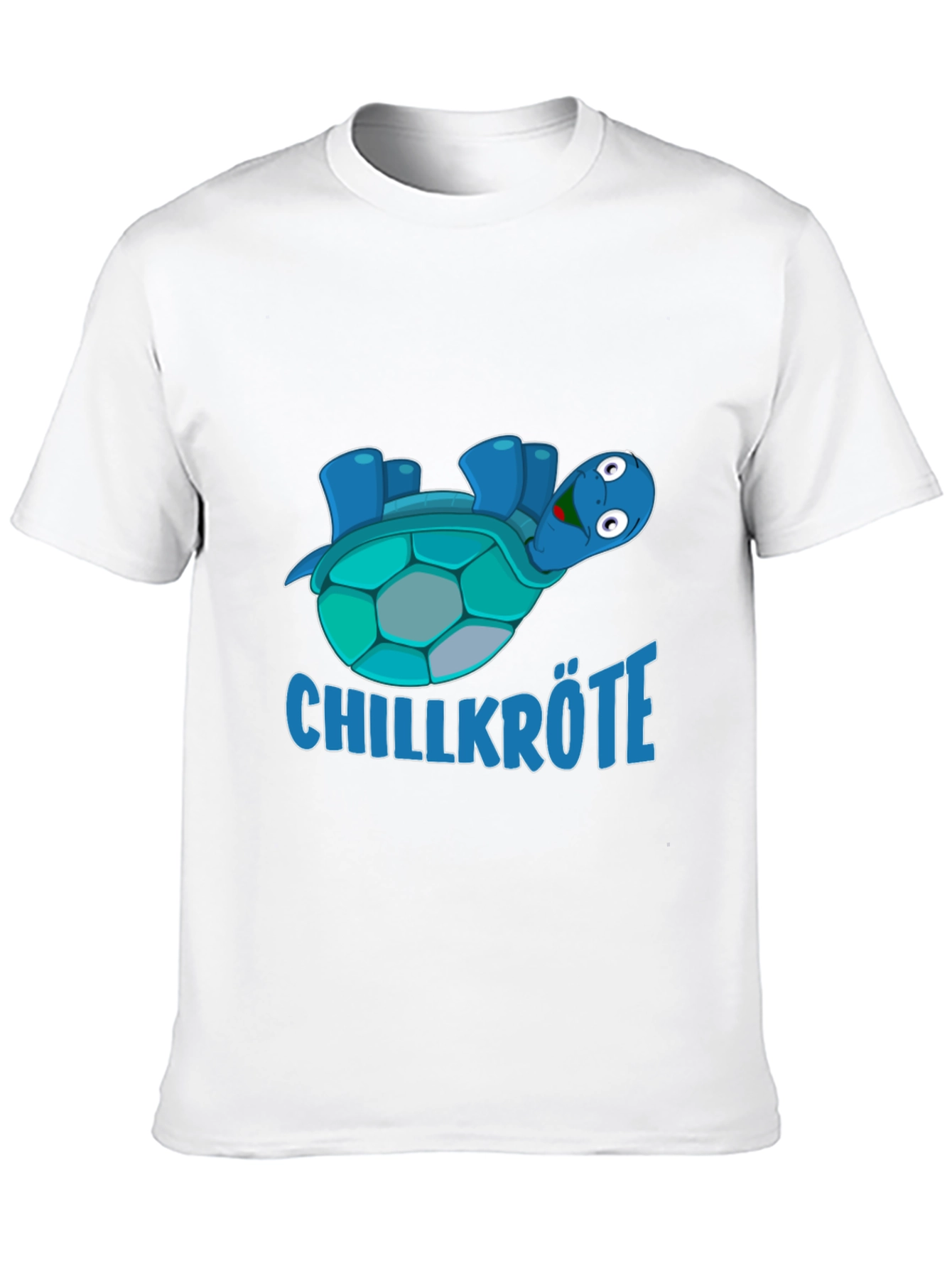 Chillkröte Turtle Graphic Black T-Shirt