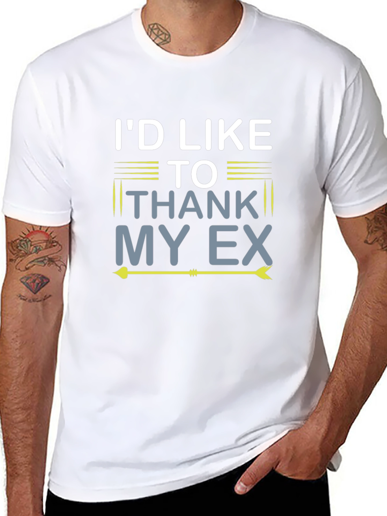 Funny Thank My Ex T-Shirt