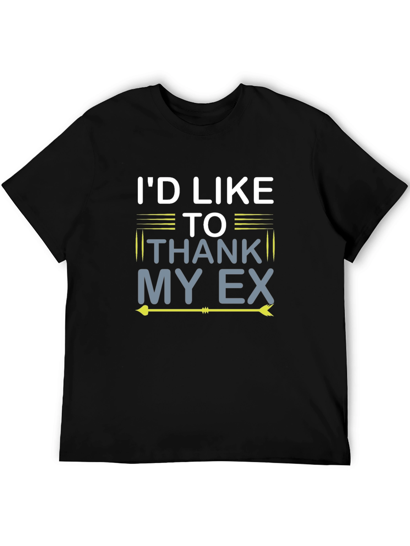 Funny Thank My Ex T-Shirt