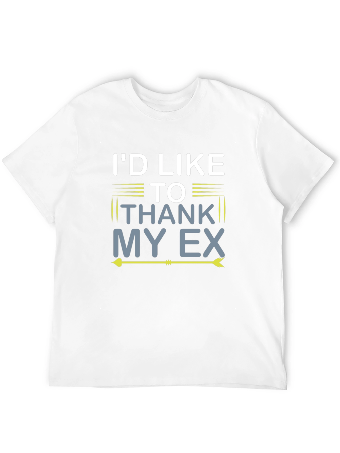 Funny Thank My Ex T-Shirt