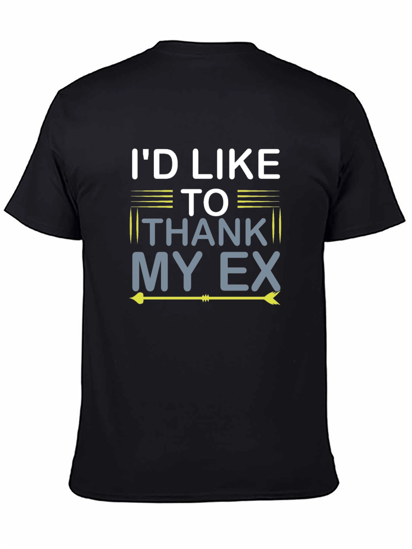 Funny Thank My Ex T-Shirt