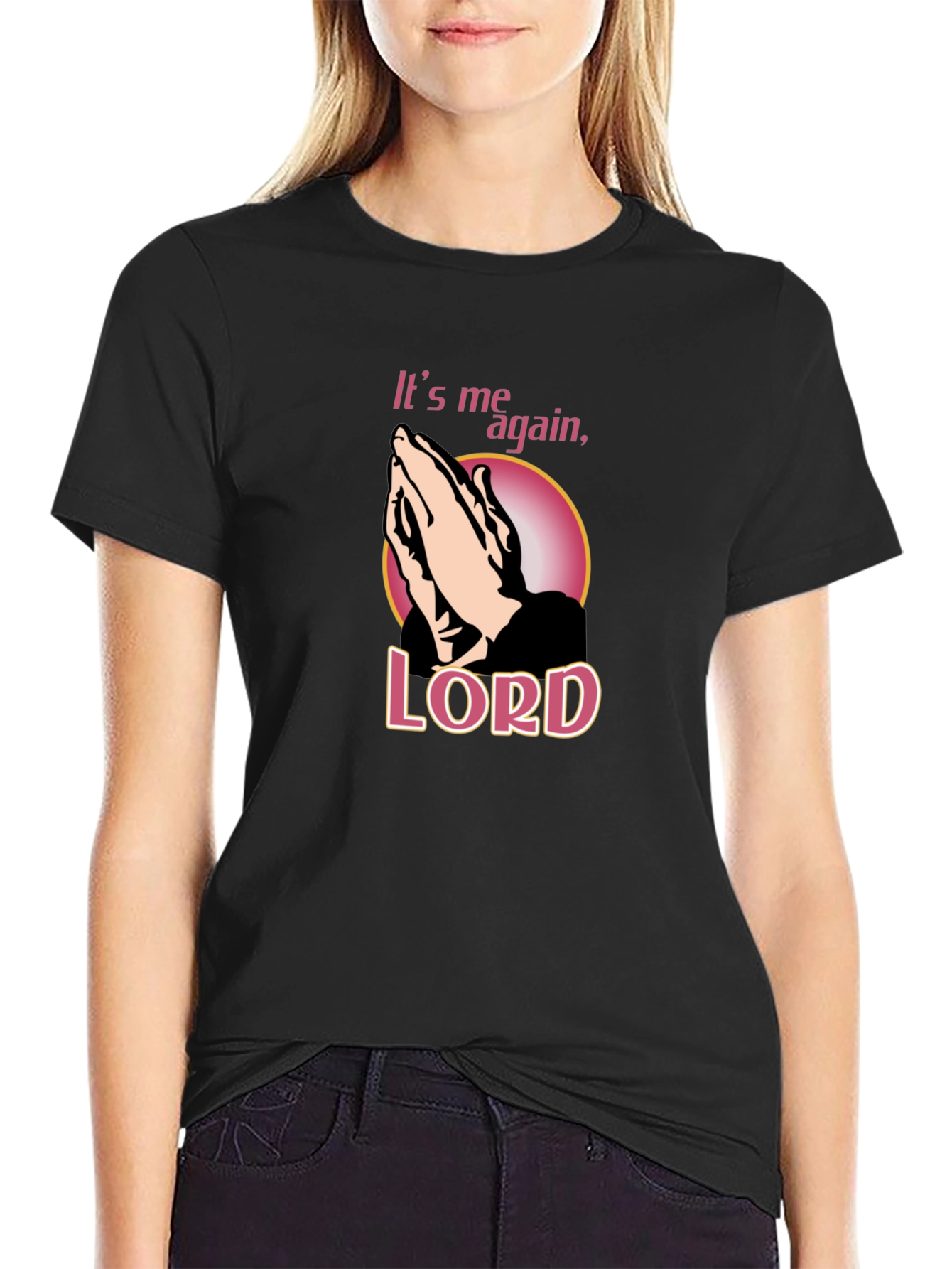 Its Me Again Lord Mens Graphic Tee