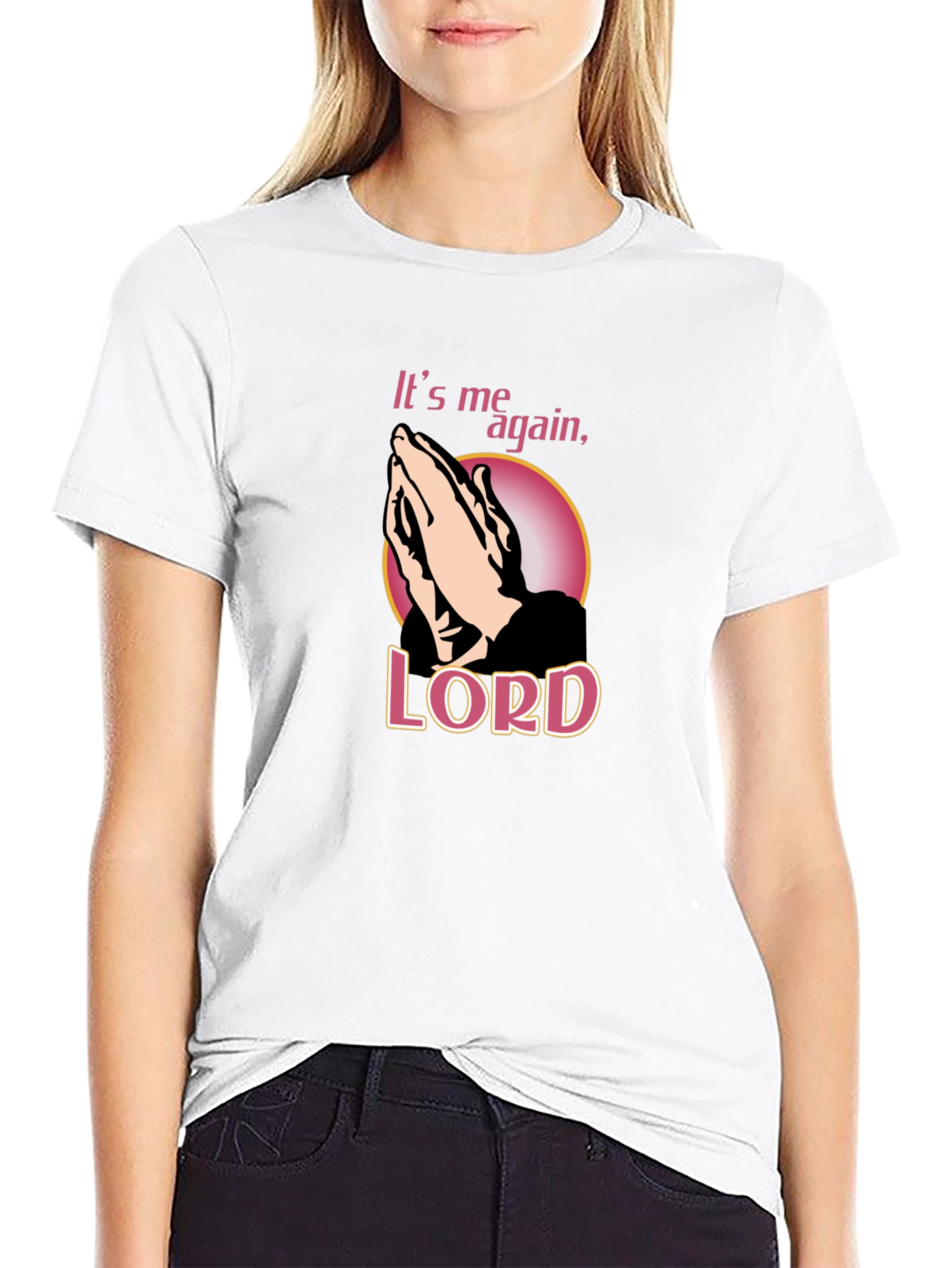 Its Me Again Lord Mens Graphic Tee