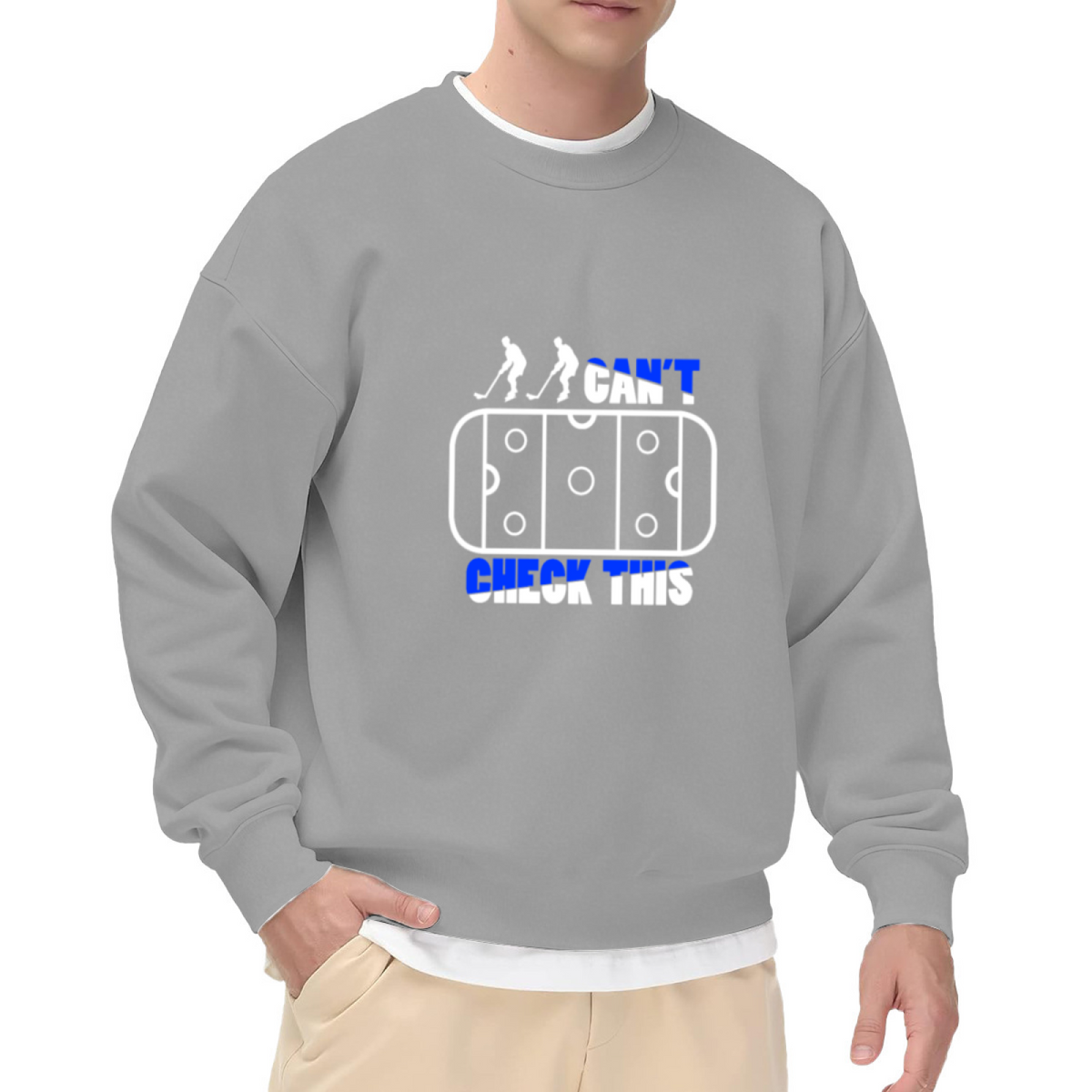 Hockey Lover Design - Crewneck Sweatshirt | Hockey Lover, Hockey Gift, Athletic Gift