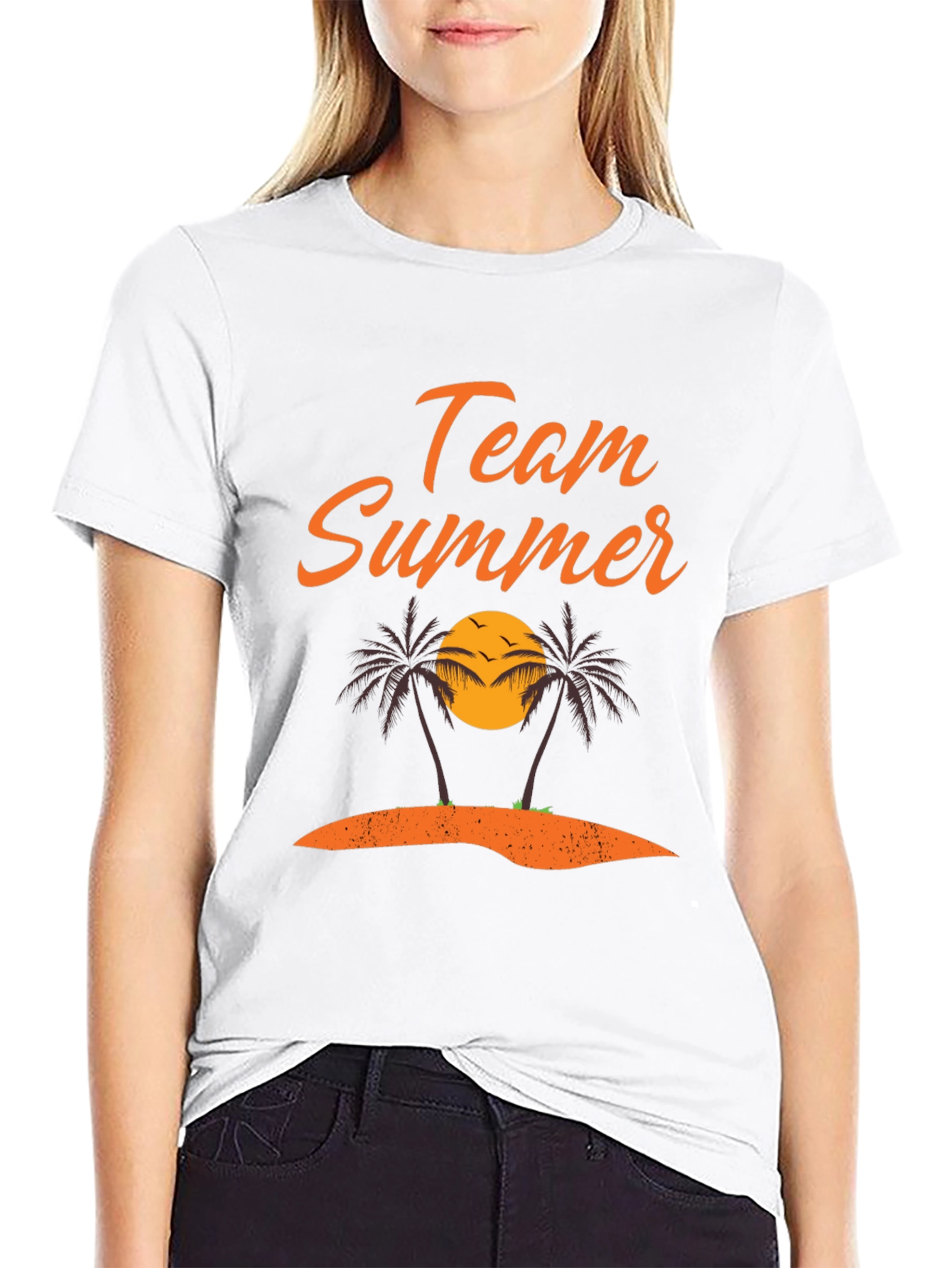 Team Summer Graphic T-Shirt | Beach Vibes