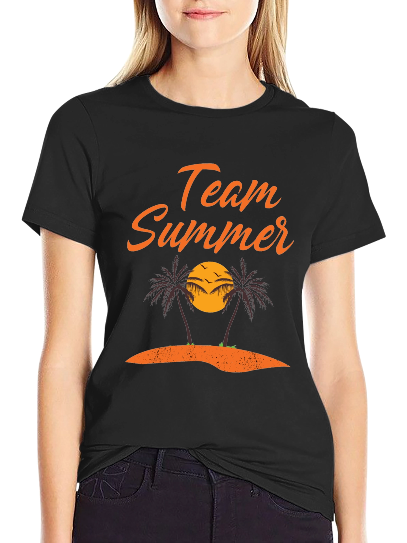 Team Summer Graphic T-Shirt | Beach Vibes