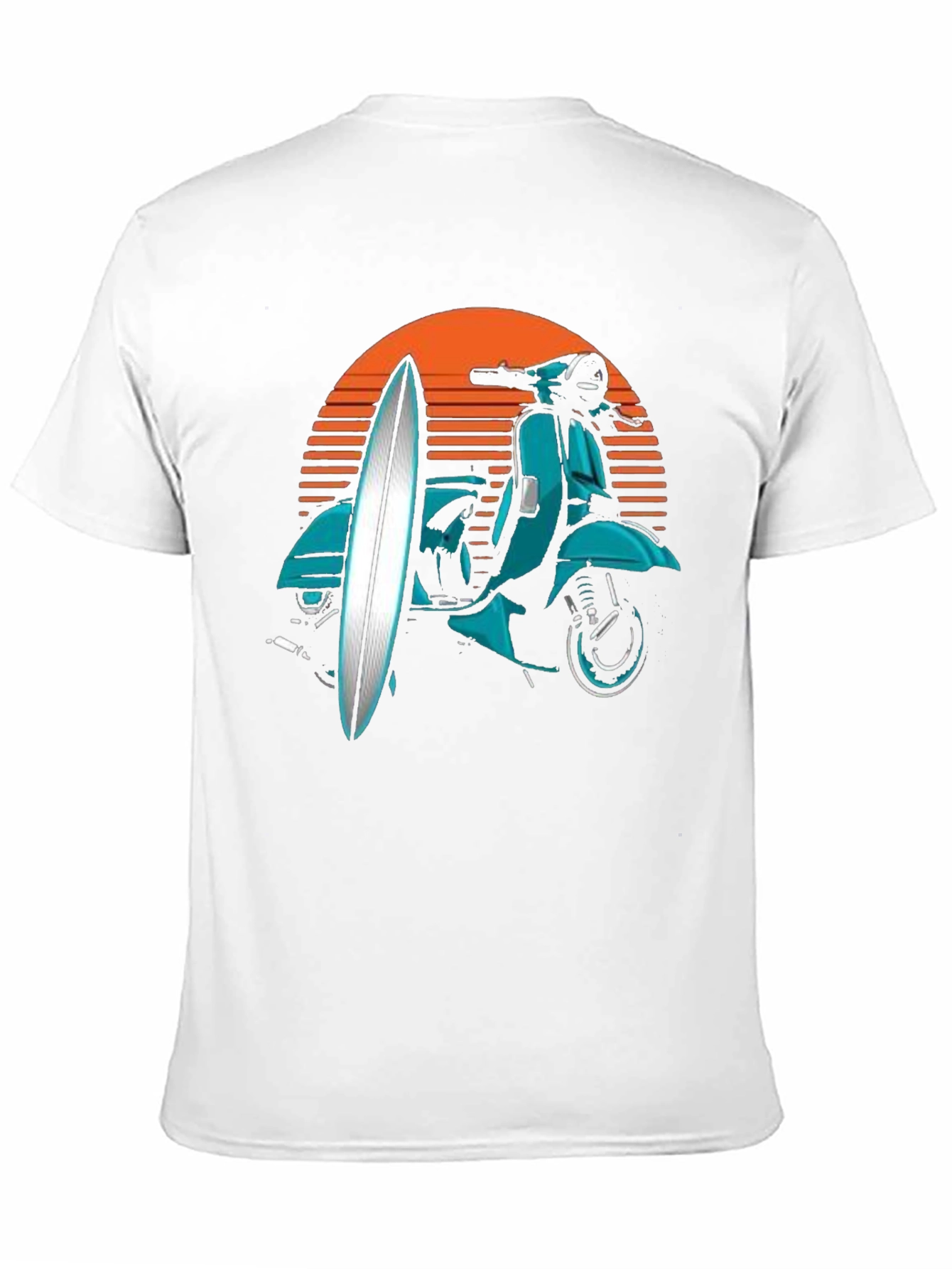 Surfboard & Scooter Tee