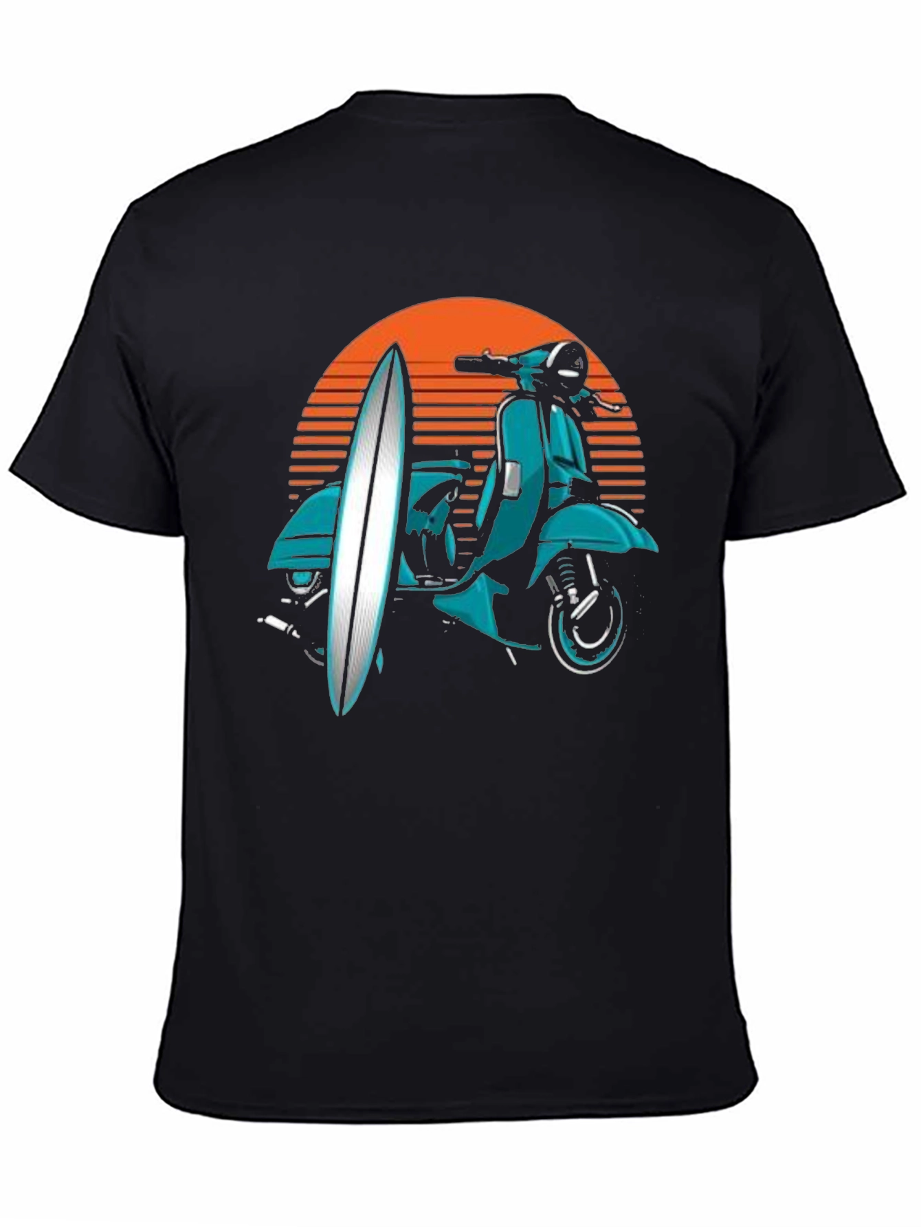 Surfboard & Scooter Tee